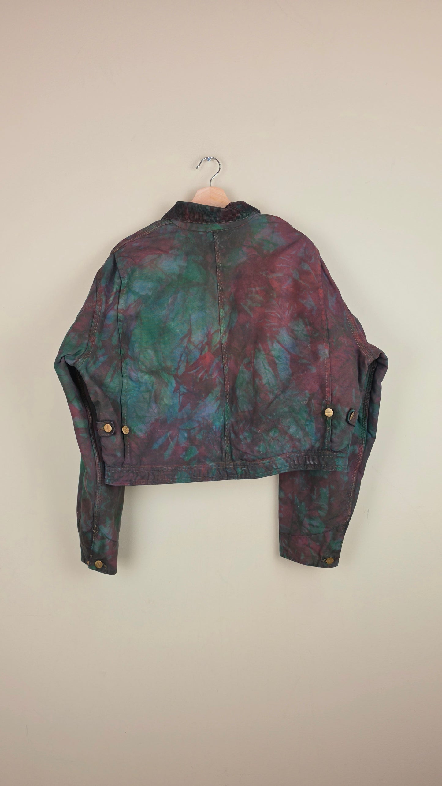 Vintage Carhartt X Detroit Cropped Jacket | Camo Green | Size XL | AU75