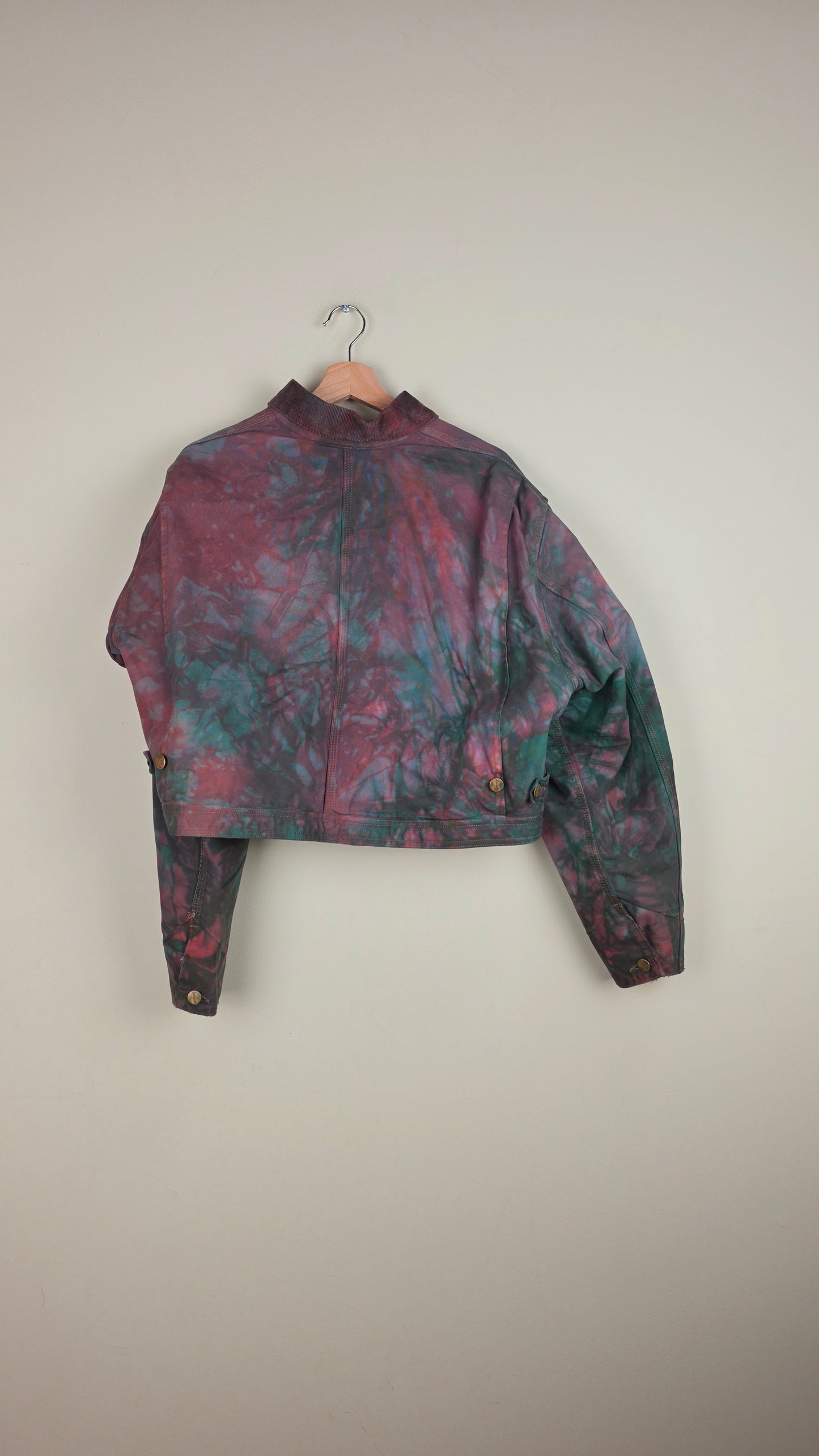 Vintage Carhartt X Detroit Cropped Jacket | Camo Green | Size XL | AU77