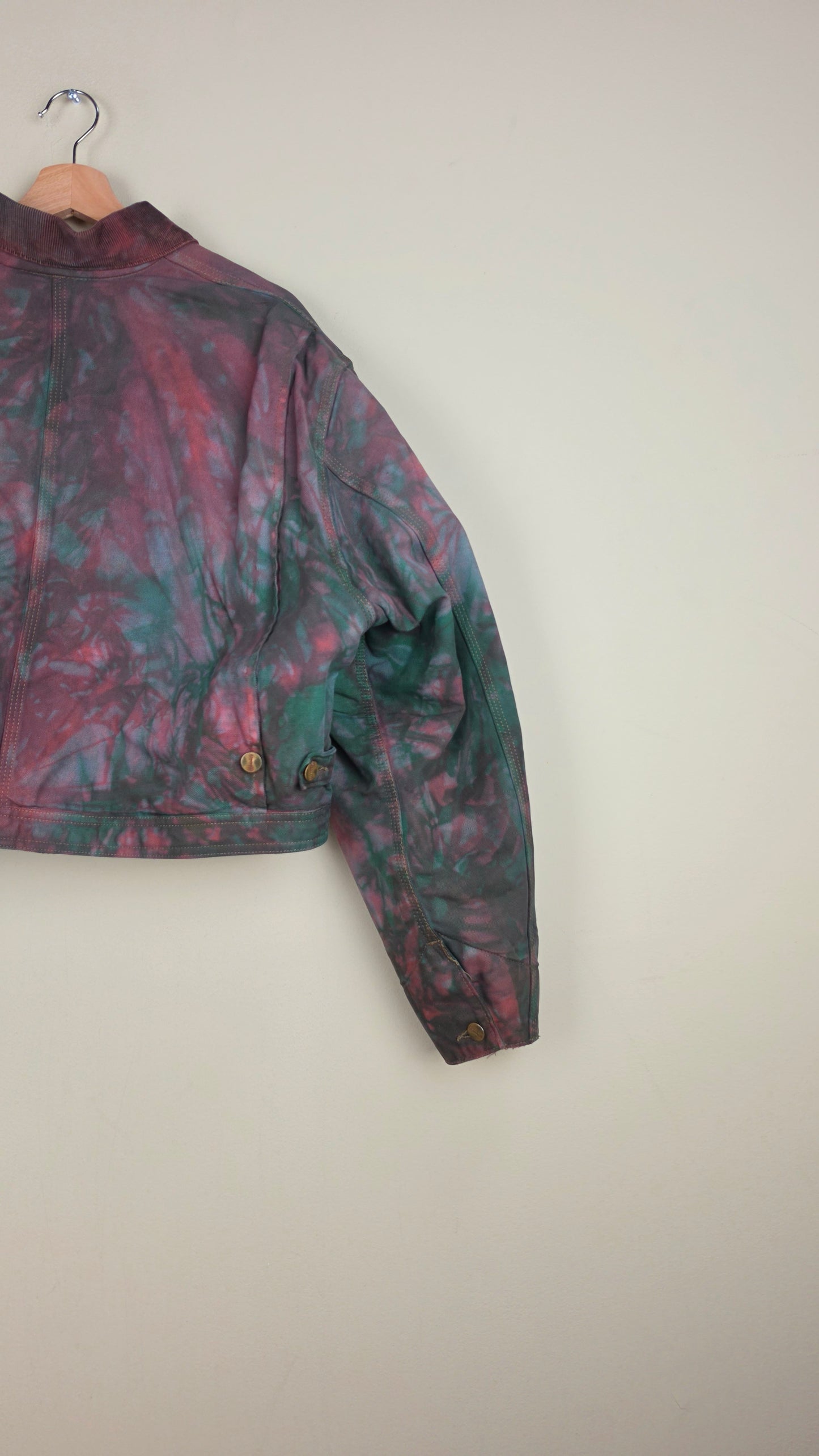 Vintage Carhartt X Detroit Cropped Jacket | Camo Green | Size XL | AU77