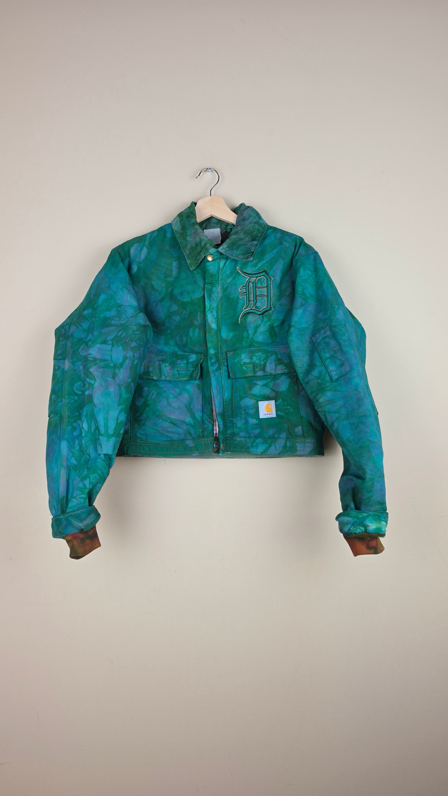 Vintage Carhartt X Detroit Cropped Jacket | Leafy Green | Size M | AU78