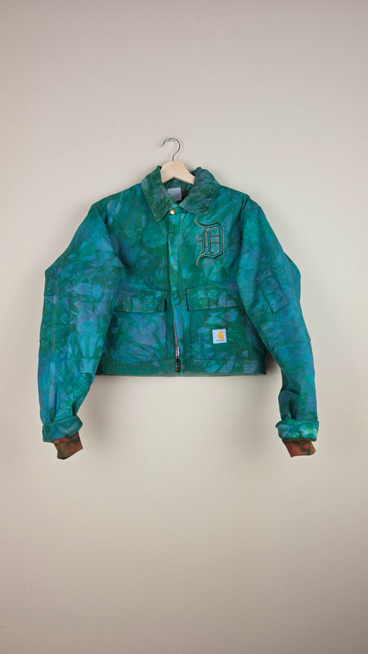 Vintage Carhartt X Detroit Cropped Jacket | Leafy Green | Size M | AU78