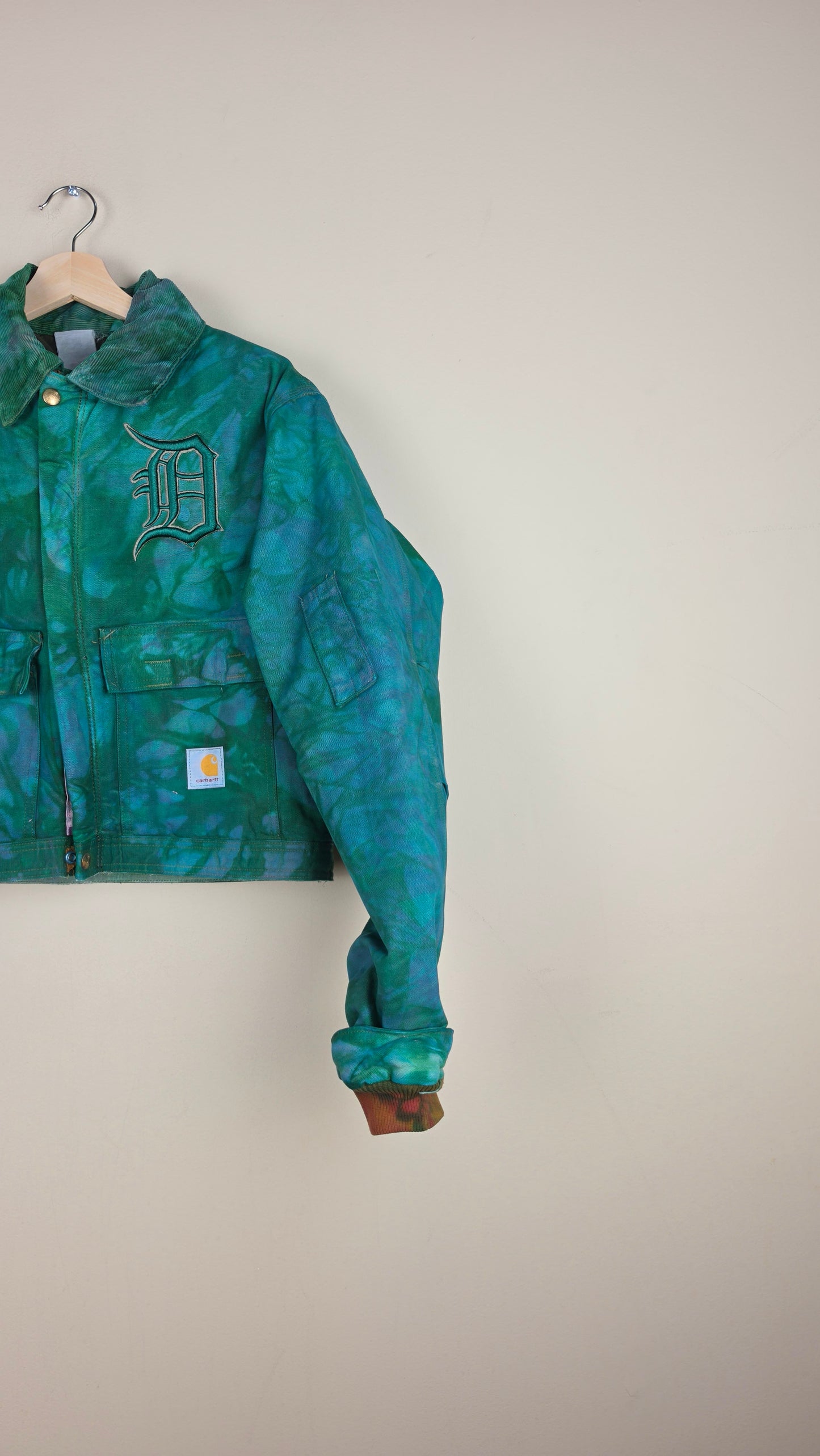 Vintage Carhartt X Detroit Cropped Jacket | Leafy Green | Size M | AU78