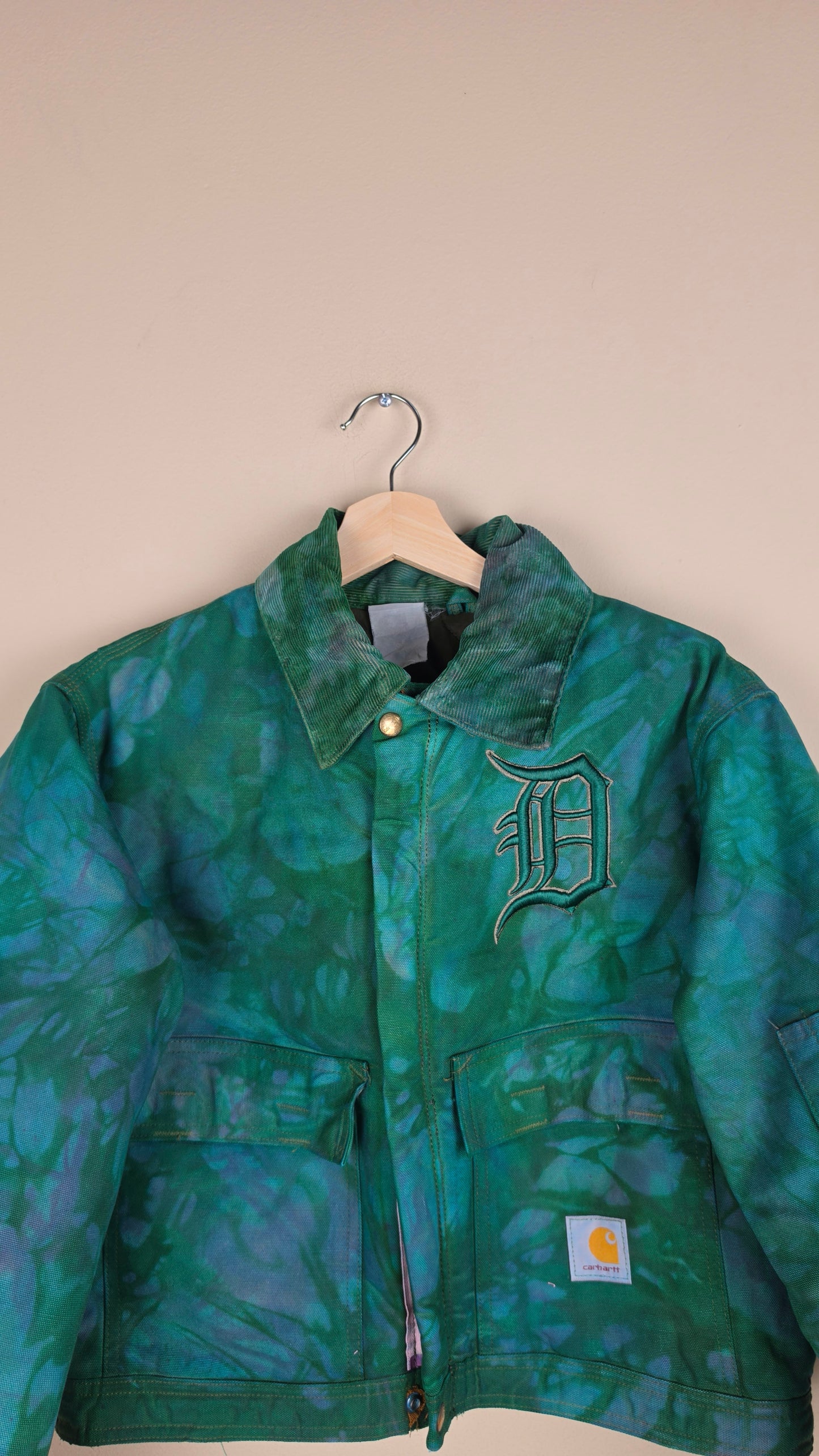 Vintage Carhartt X Detroit Cropped Jacket | Leafy Green | Size M | AU78