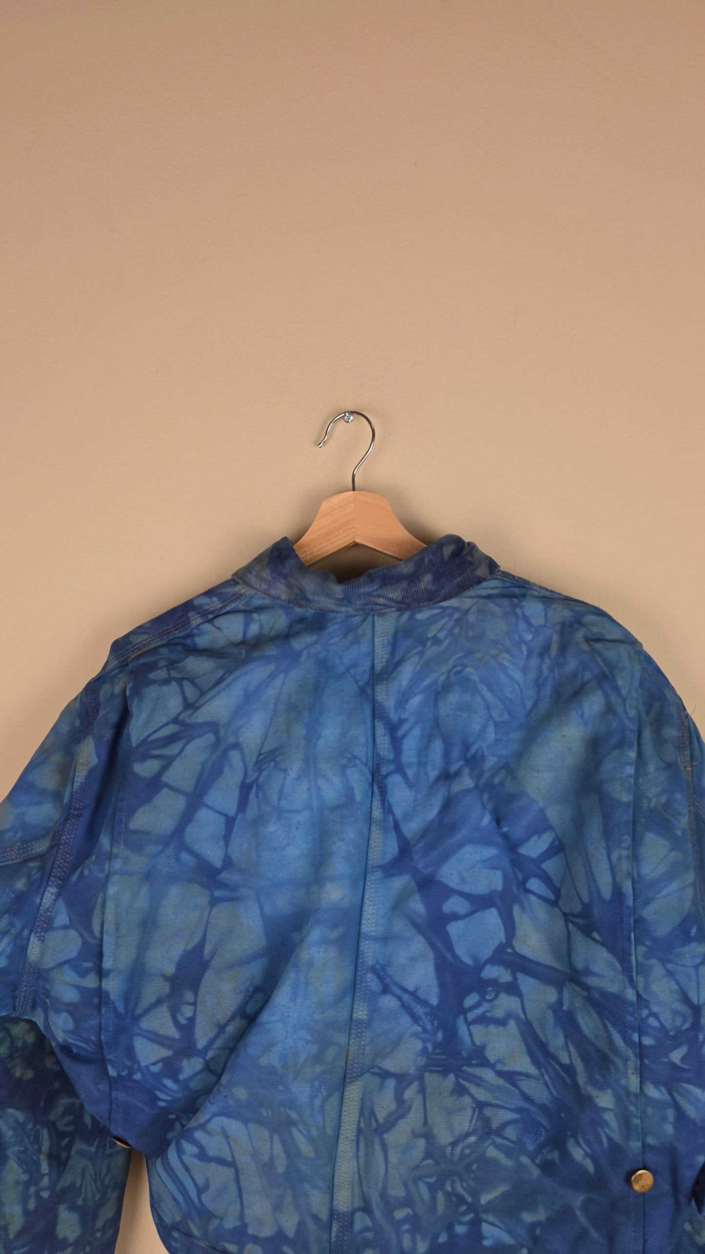 Vintage Carhartt X Detroit Cropped Jacket | Camo Blue | Size L | AU79