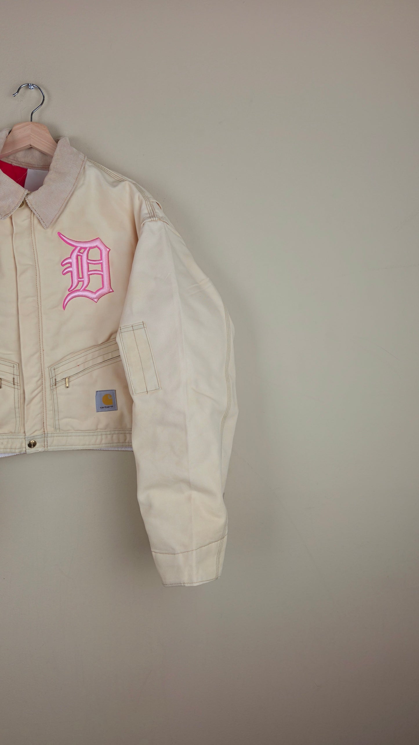 Vintage Carhartt X Detroit Cropped Jacket | Pastel | Size XL | AU80