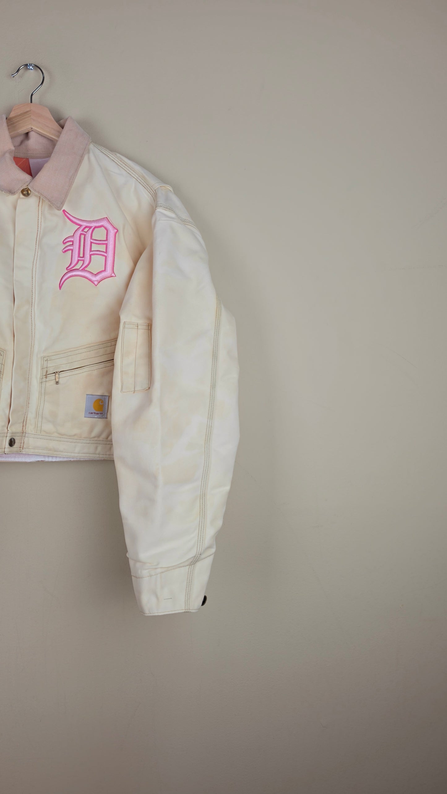 Vintage Carhartt X Detroit Cropped Jacket | Pastel | Size L | AU81