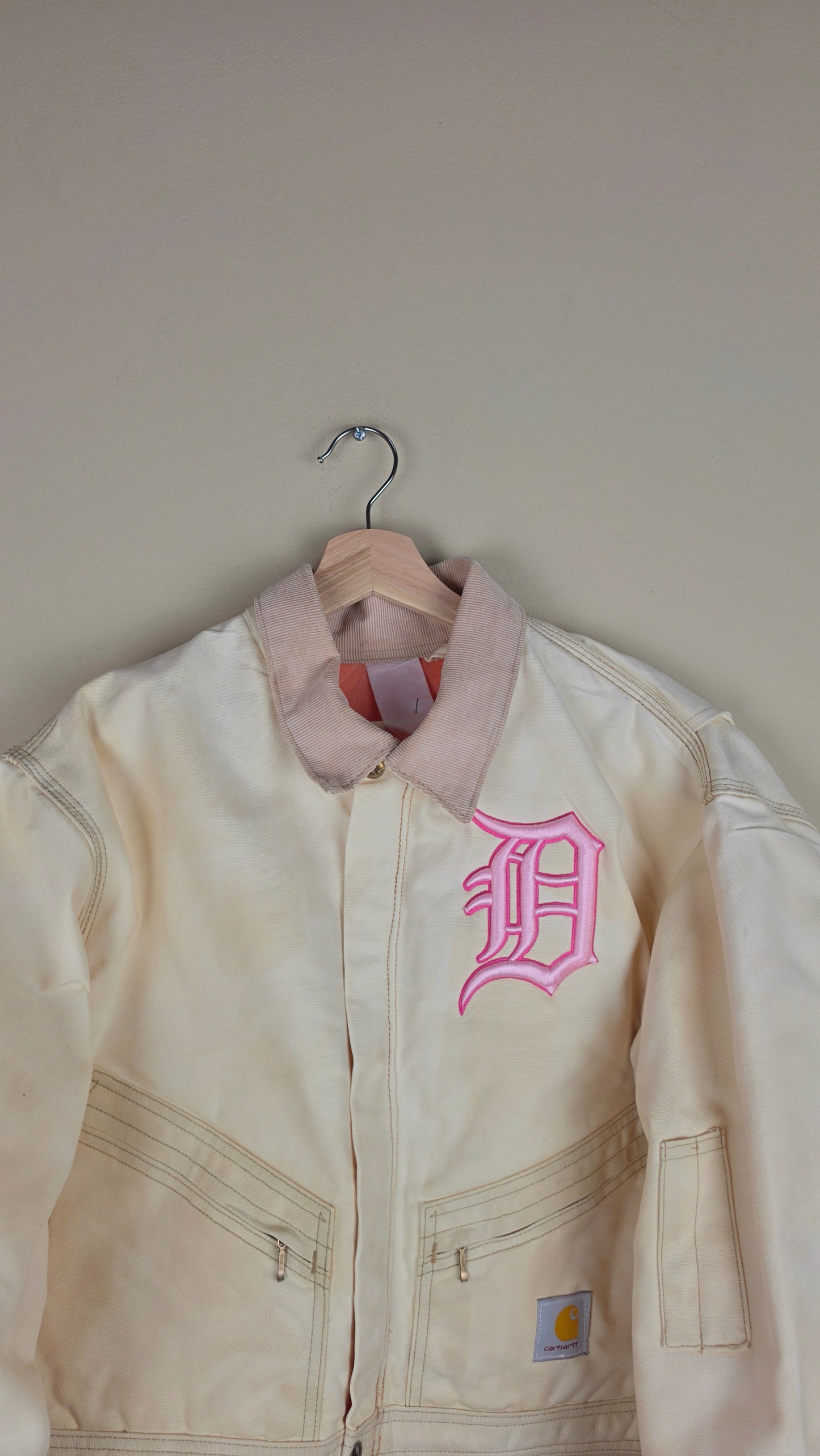 Vintage Carhartt X Detroit Cropped Jacket | Pastel | Size L | AU81