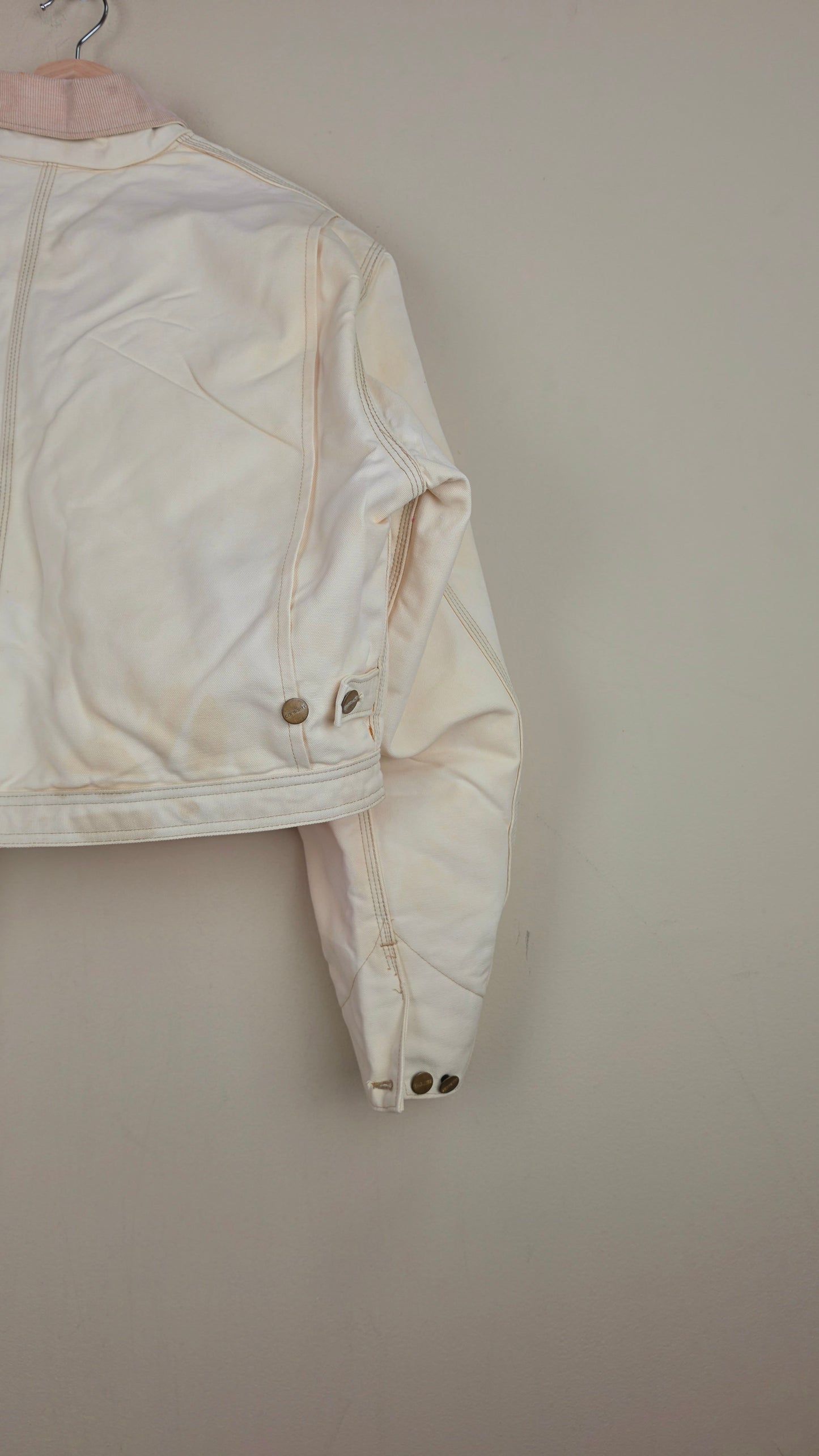 Vintage Carhartt X Detroit Cropped Jacket | Pastel | Size L | AU81