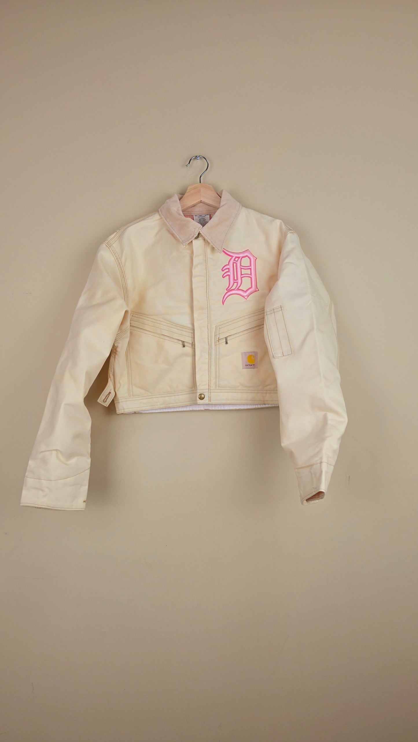 Vintage Carhartt X Detroit Cropped Jacket | Pastel | Size S | AU82
