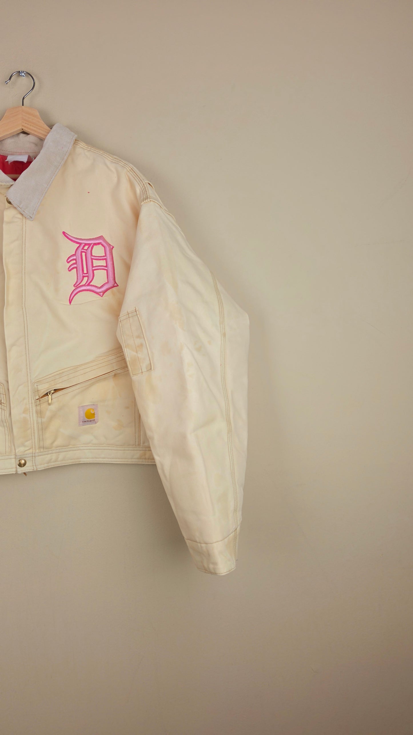 Vintage Carhartt X Detroit Cropped Jacket | Pastel | Size 3XL | AU83