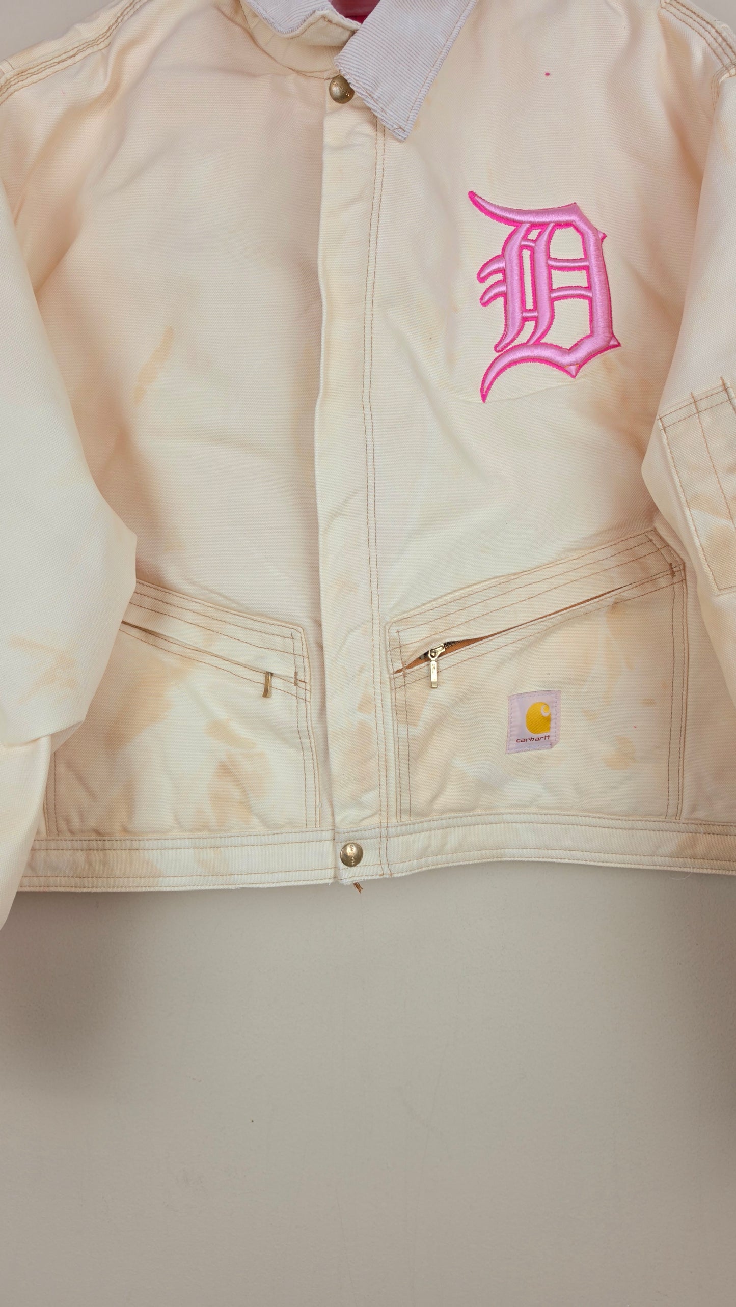 Vintage Carhartt X Detroit Cropped Jacket | Pastel | Size 3XL | AU83