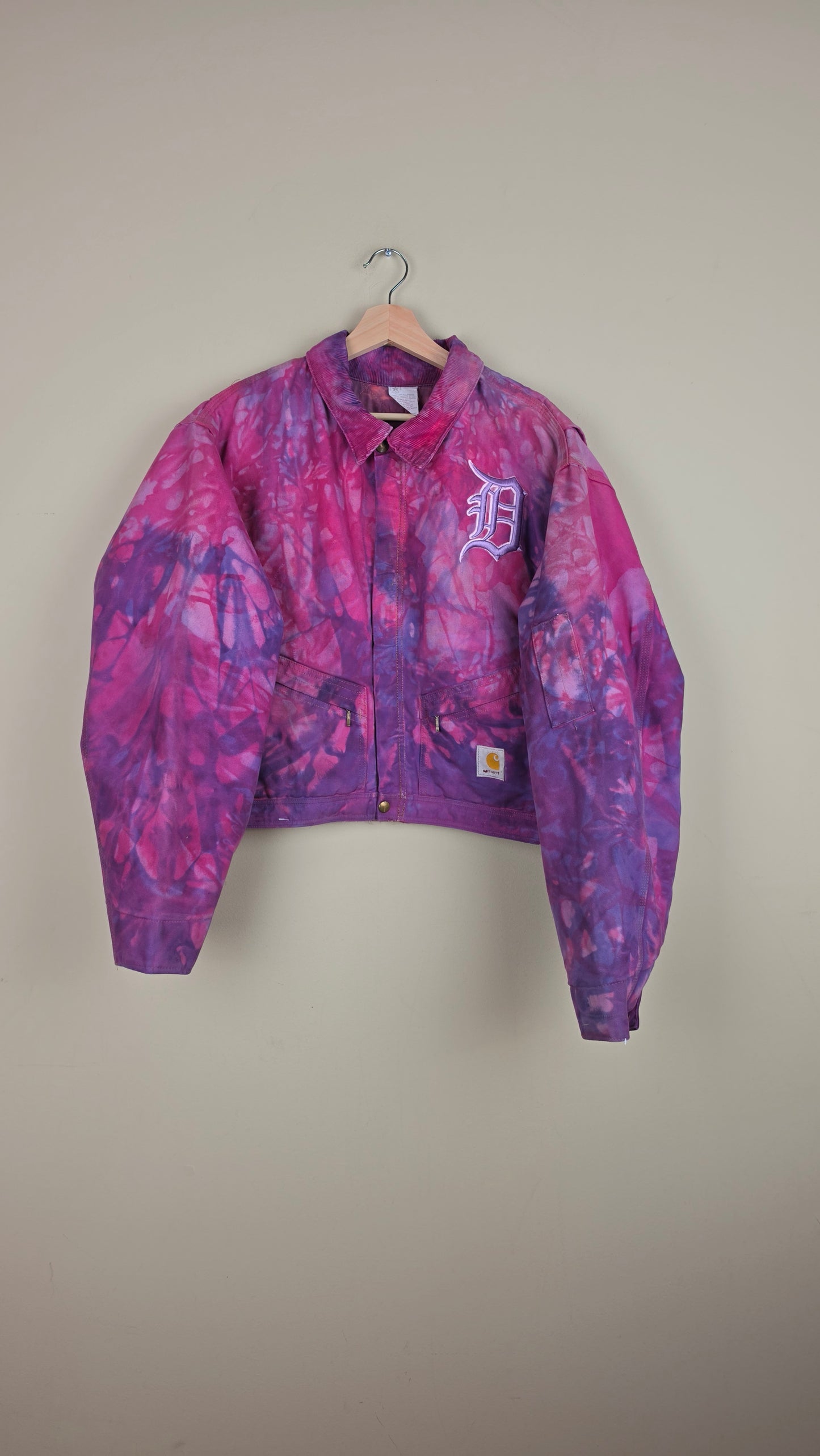 Vintage Carhartt X Detroit Cropped Jacket | Cotton Candy | Size 2XL | AU85