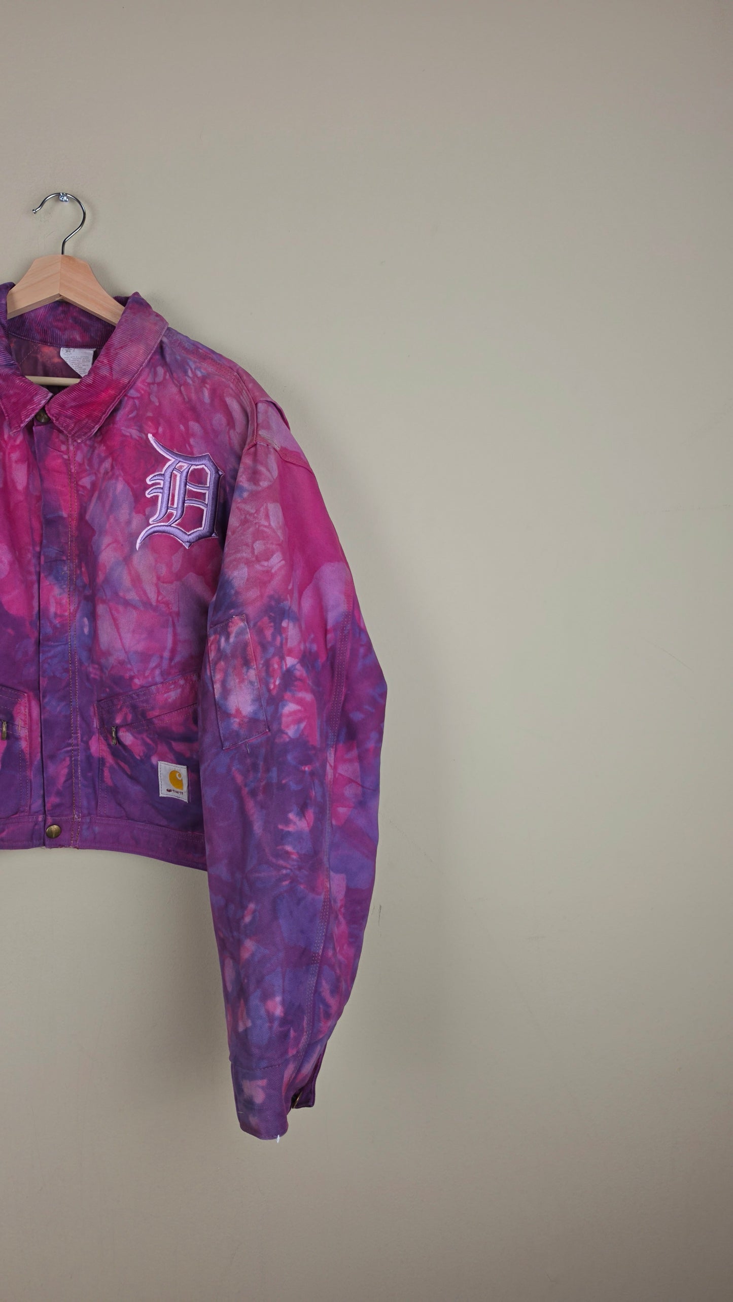 Vintage Carhartt X Detroit Cropped Jacket | Cotton Candy | Size 2XL | AU85