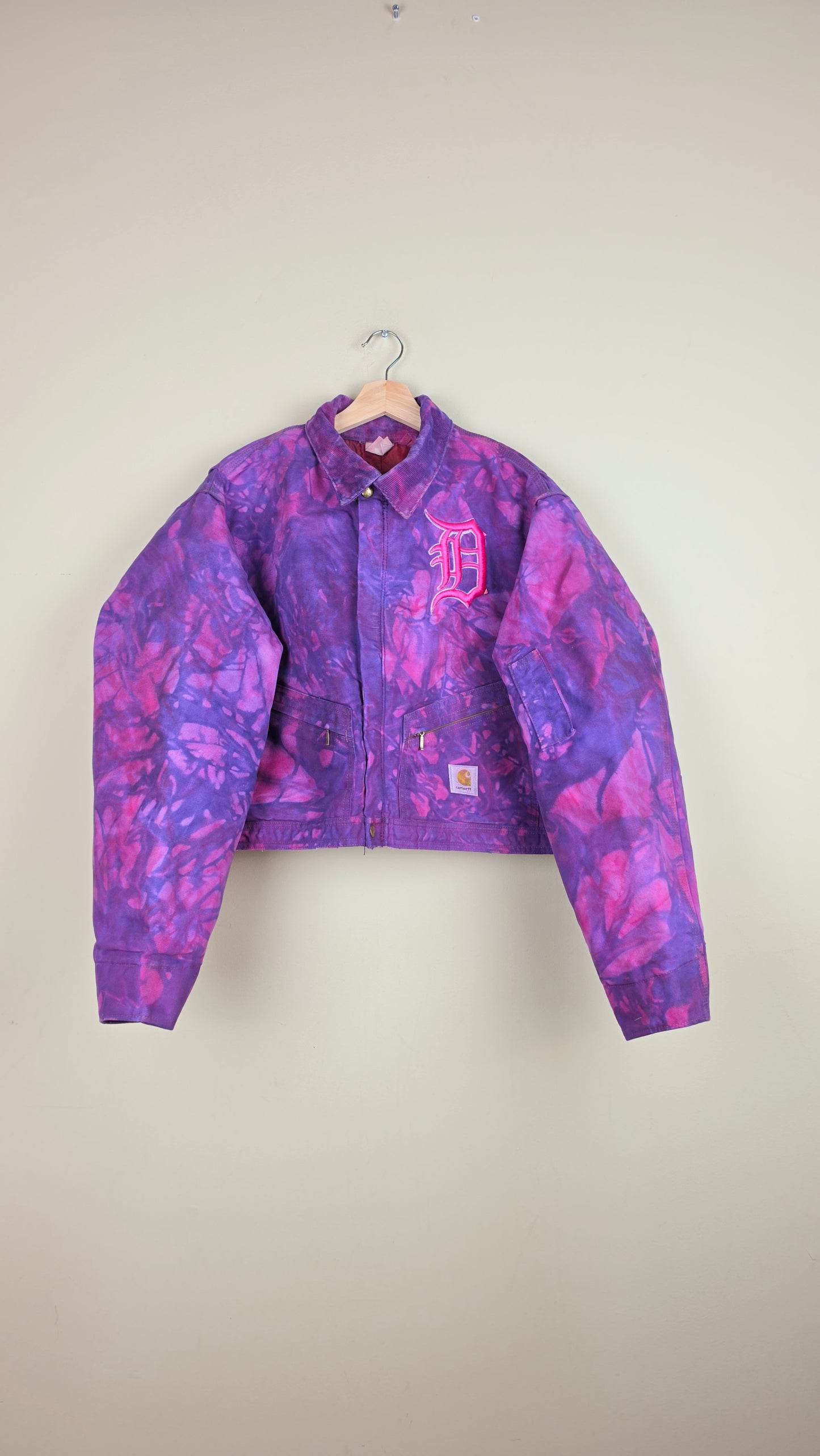 Vintage Carhartt X Detroit Cropped Jacket | Cotton Candy | Size M | KR07