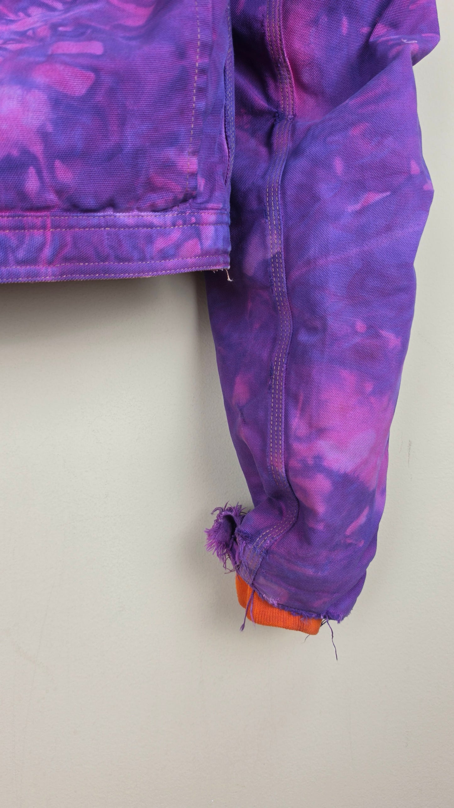 Vintage Carhartt X Detroit Cropped Jacket | Cotton Candy | Size L | AU87