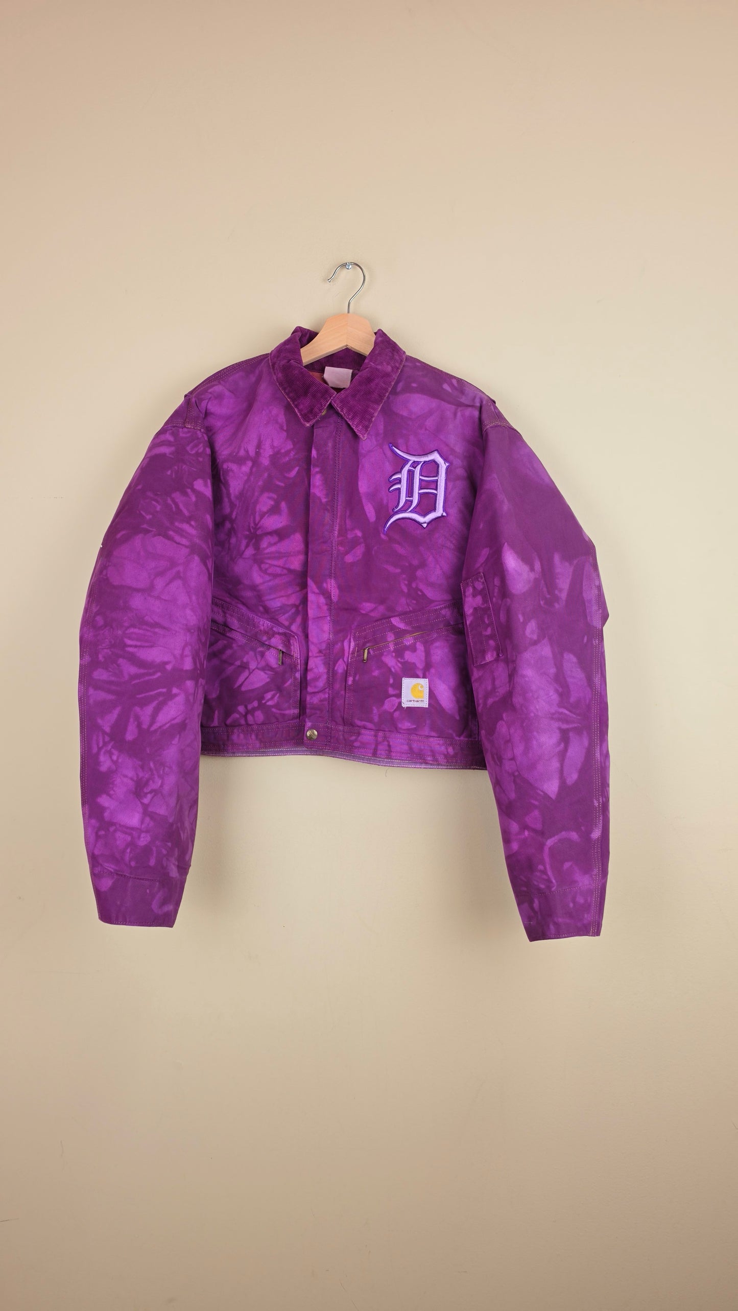 Vintage Carhartt X Detroit Cropped Jacket | Aubergine | Size 2XL | AU88
