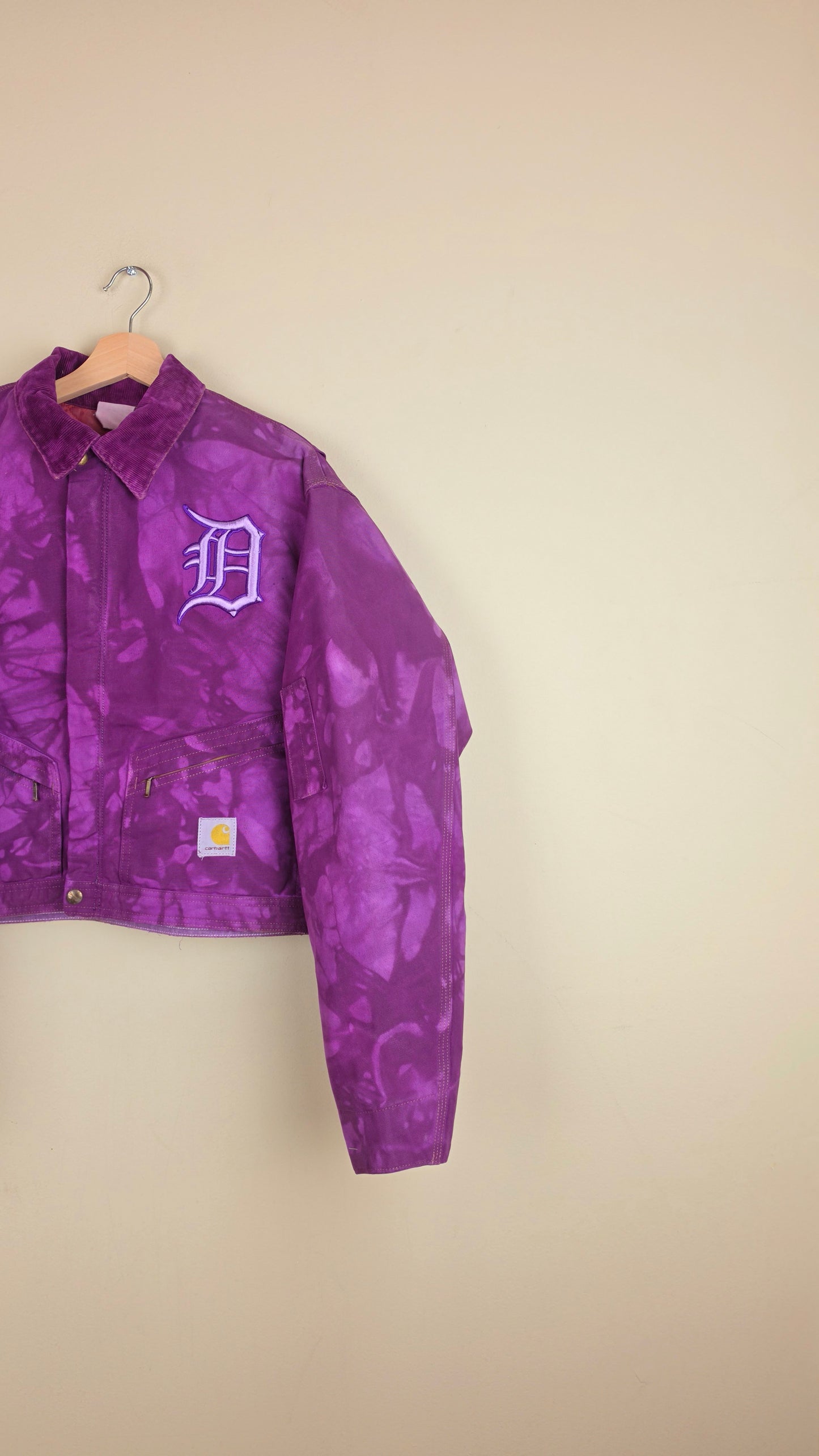 Vintage Carhartt X Detroit Cropped Jacket | Aubergine | Size 2XL | AU88