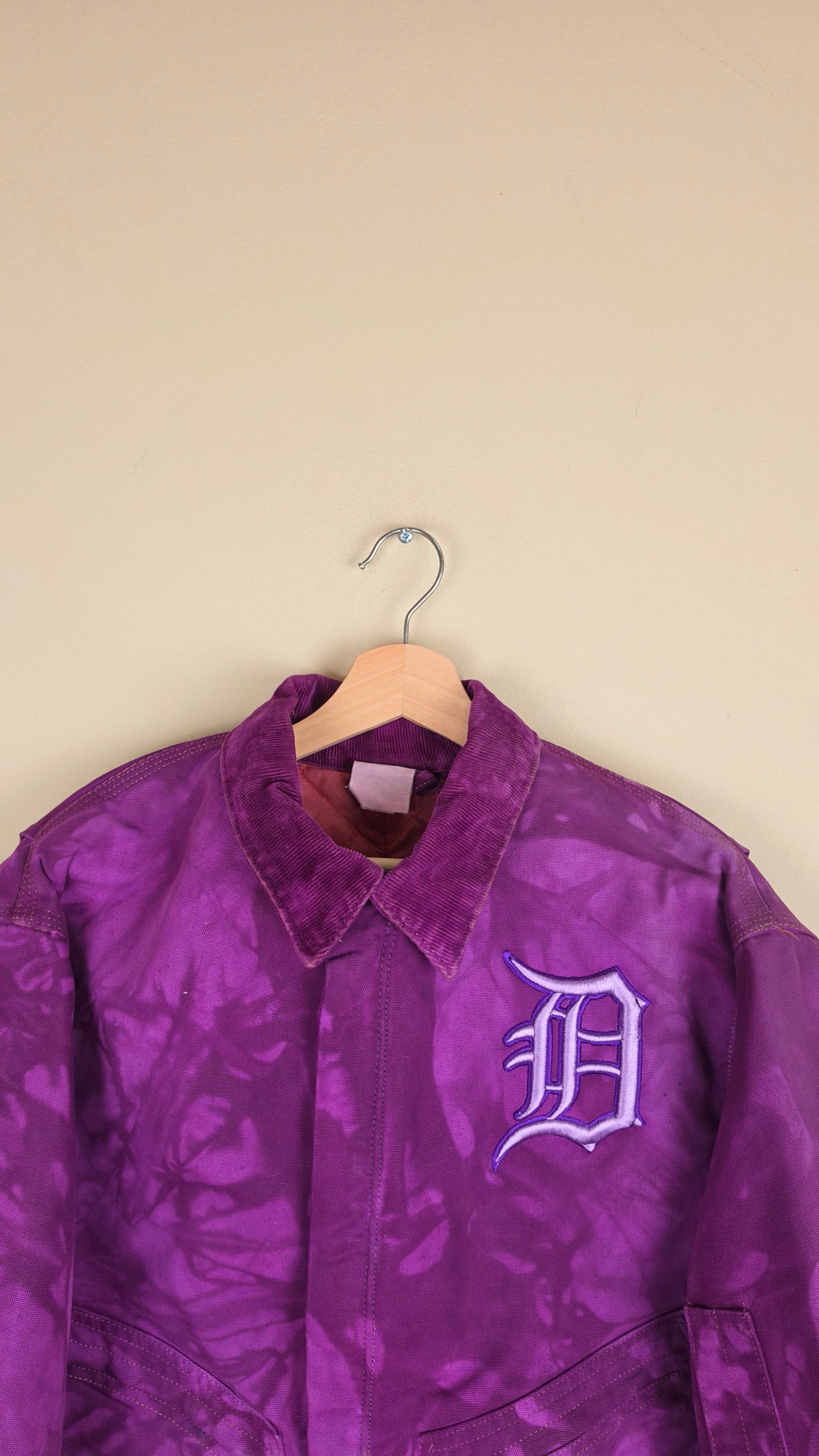 Vintage Carhartt X Detroit Cropped Jacket | Aubergine | Size 2XL | AU88