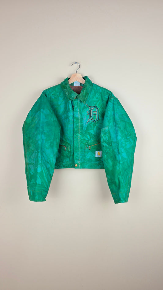 Vintage Carhartt X Detroit Cropped Jacket | Leafy Green | Size L | AU90