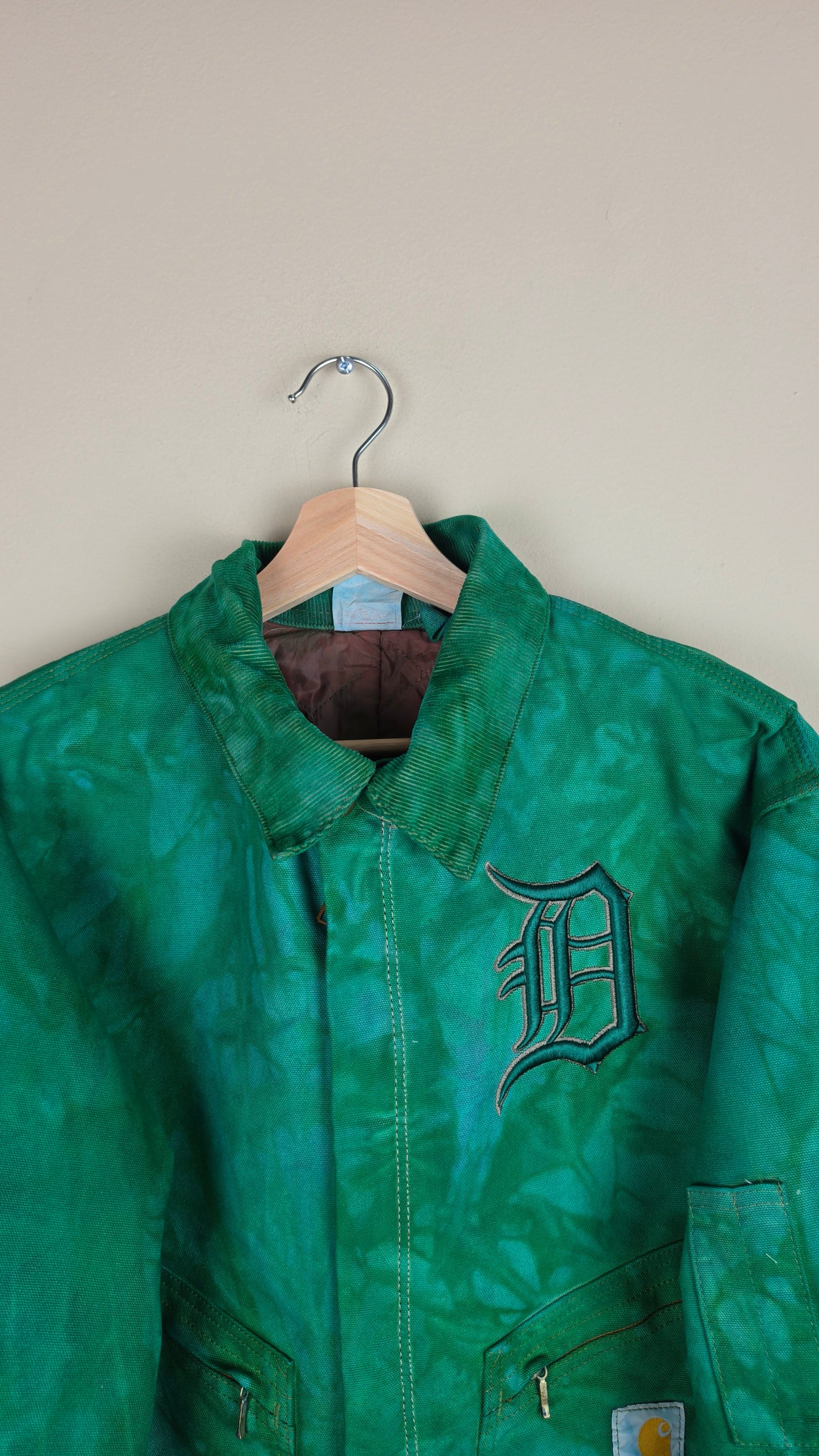 Vintage Carhartt X Detroit Cropped Jacket | Leafy Green | Size L | AU90