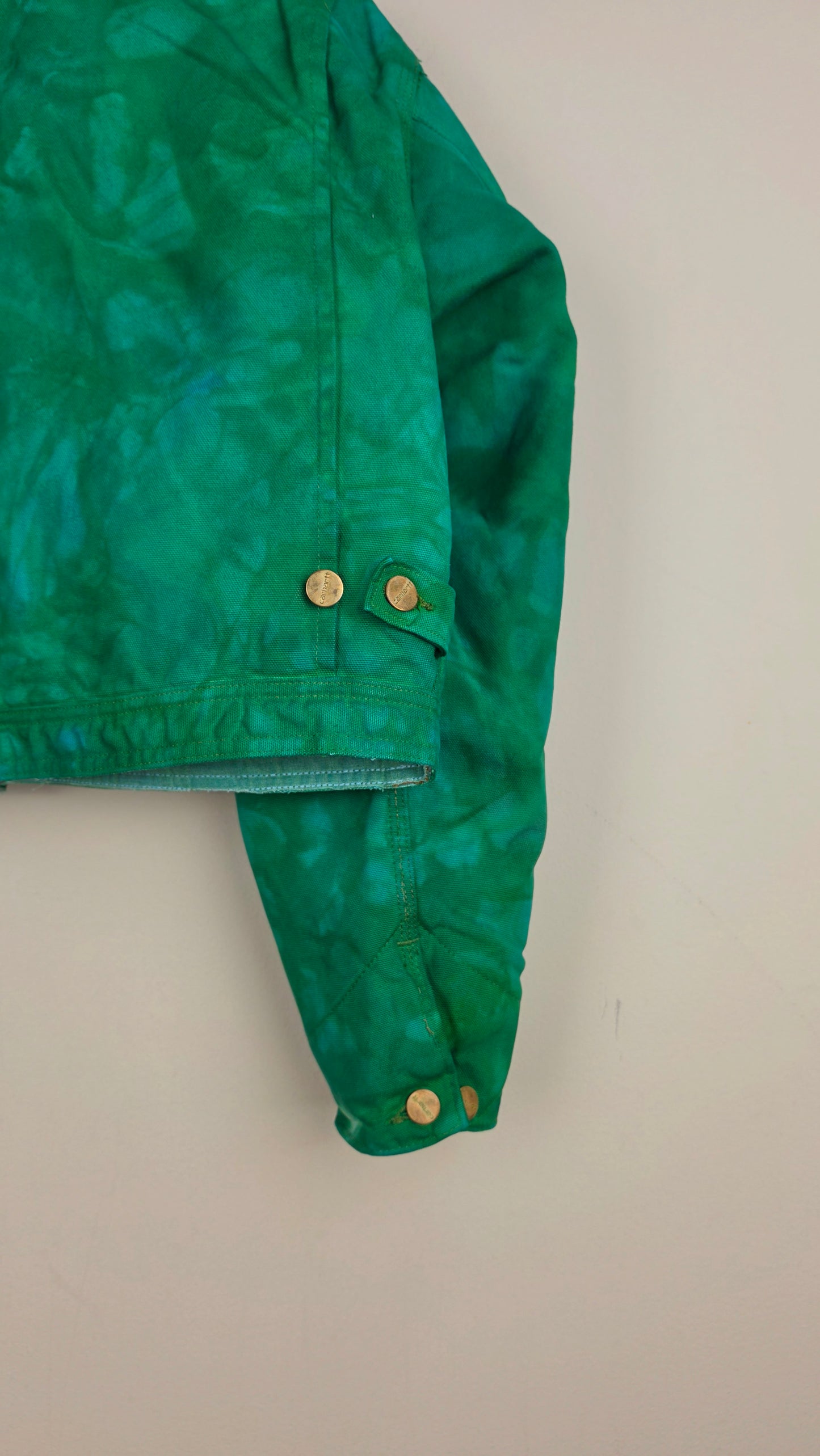 Vintage Carhartt X Detroit Cropped Jacket | Leafy Green | Size L | AU90