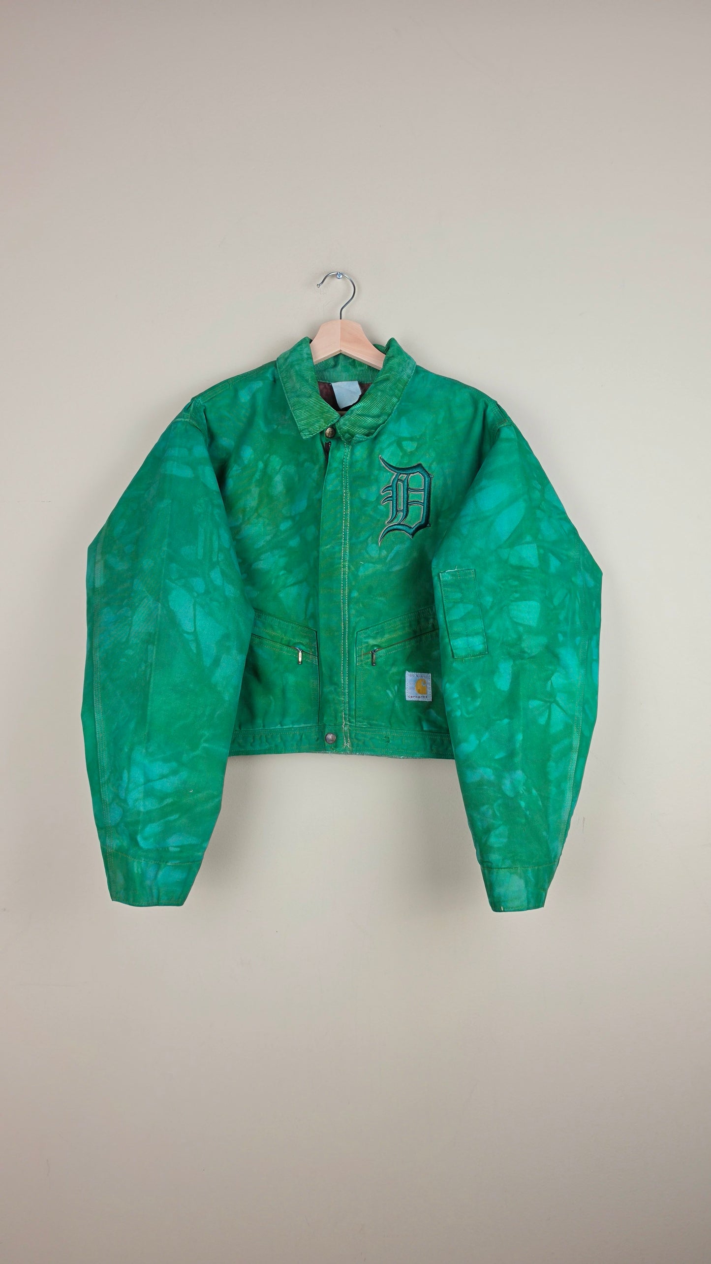 Vintage Carhartt X Detroit Cropped Jacket | Leafy Green | Size L | AU91