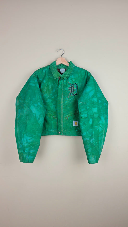 Vintage Carhartt X Detroit Cropped Jacket | Leafy Green | Size L | AU91