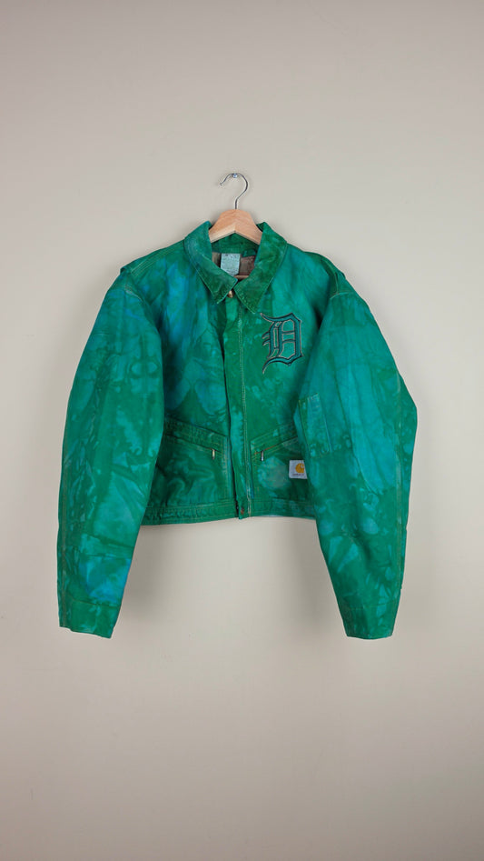 Vintage Carhartt X Detroit Cropped Jacket | Leafy Green | Size L | AU92