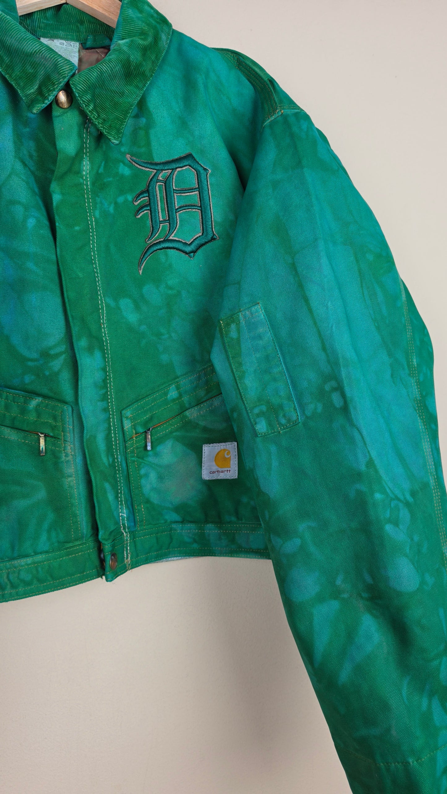 Vintage Carhartt X Detroit Cropped Jacket | Leafy Green | Size L | AU92
