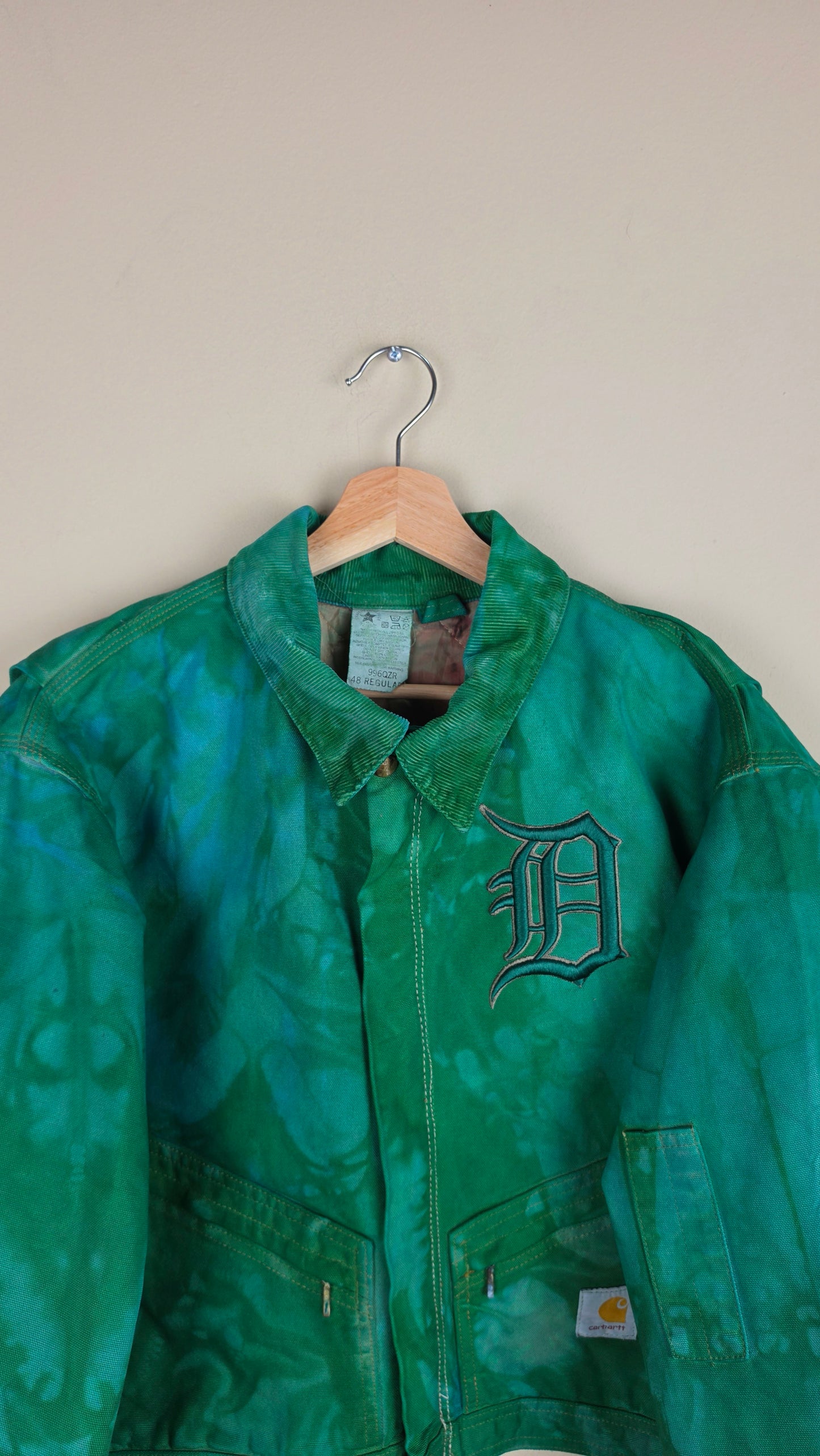 Vintage Carhartt X Detroit Cropped Jacket | Leafy Green | Size L | AU92