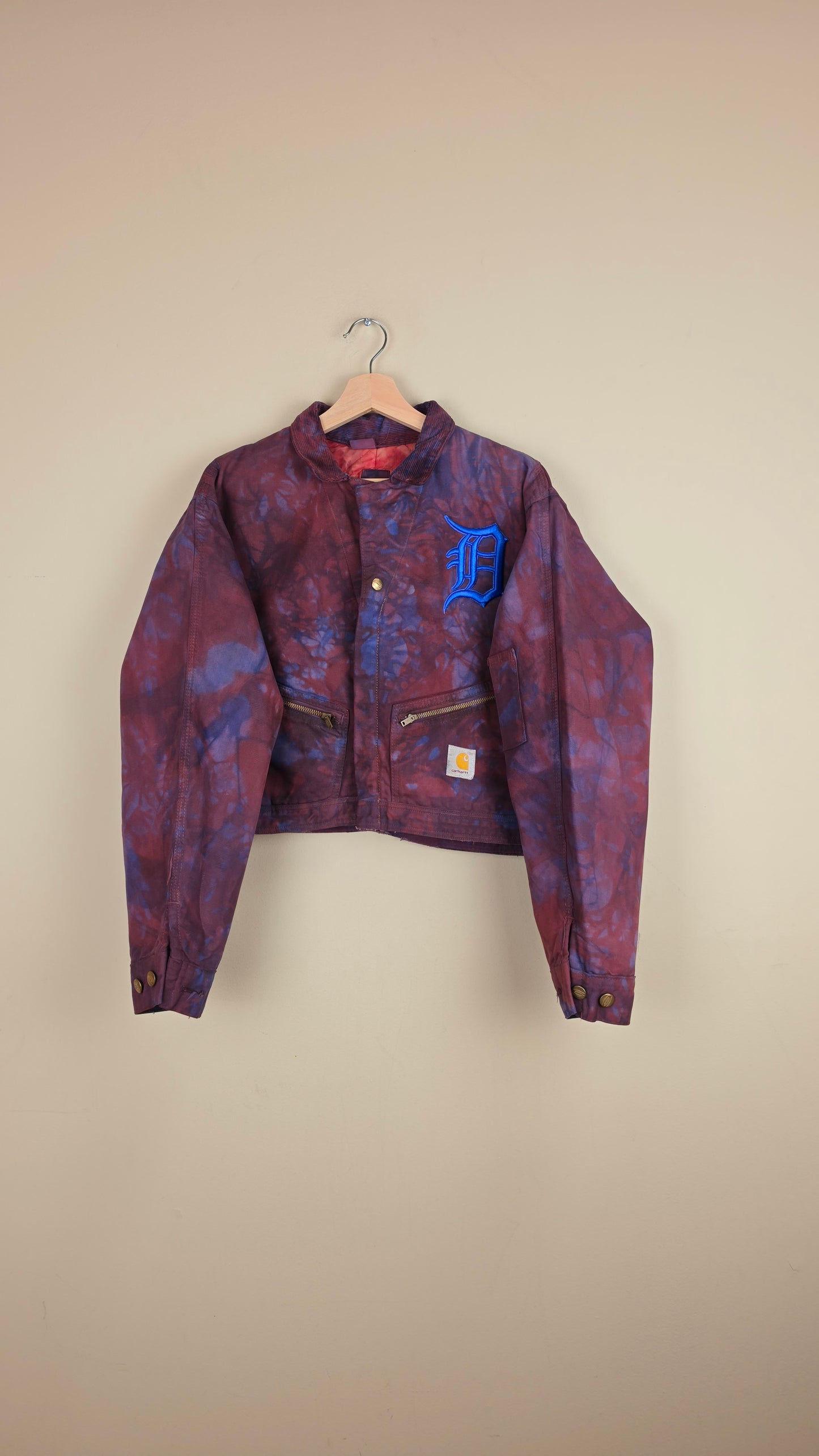 Vintage Carhartt X Detroit Cropped Jacket | Cosmic Blue | Size M | AU93
