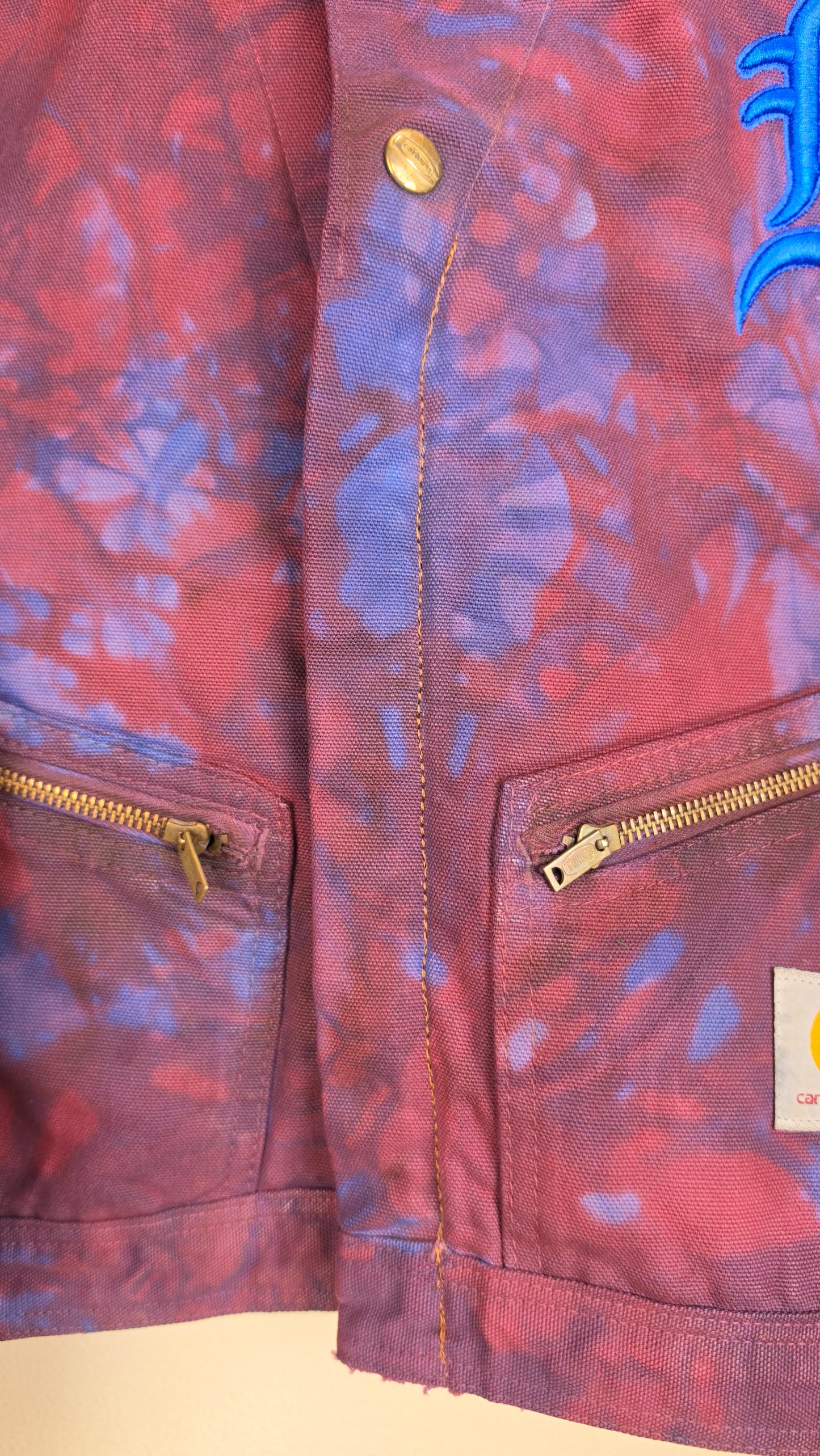 Vintage Carhartt X Detroit Cropped Jacket | Cosmic Blue | Size M | AU93