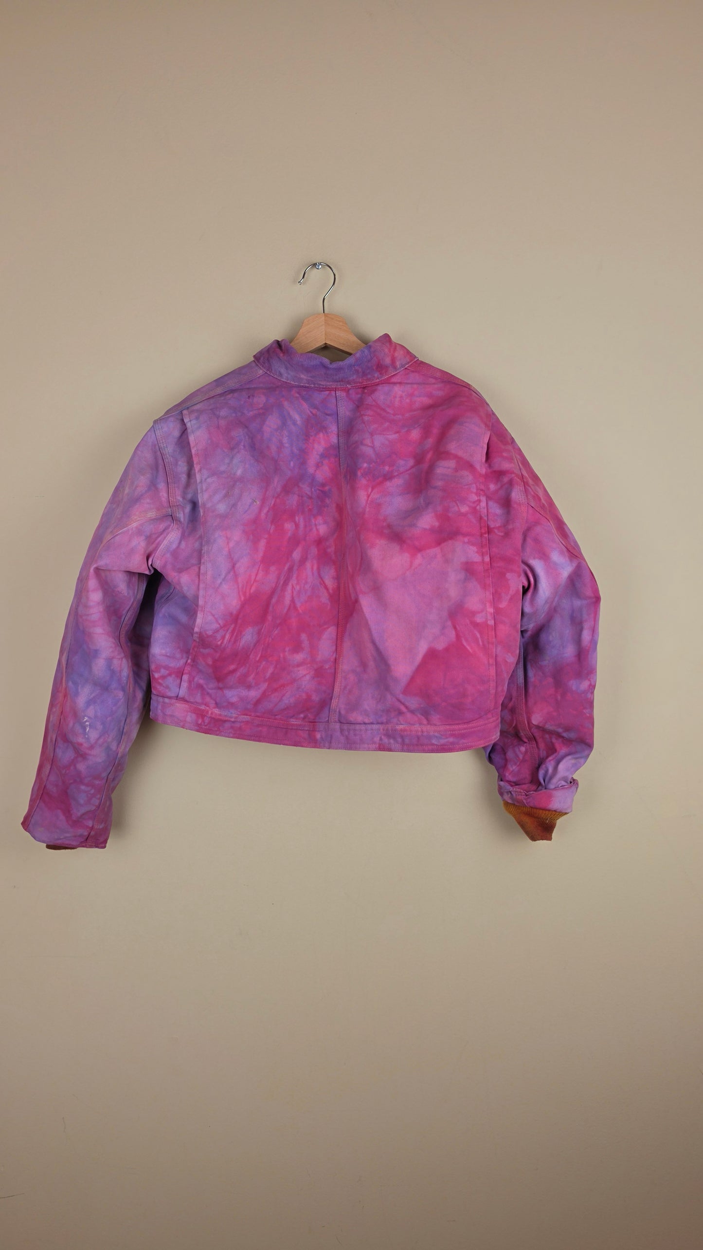 Vintage Carhartt X Detroit Cropped Jacket | Cotton Candy | Size L | AU94
