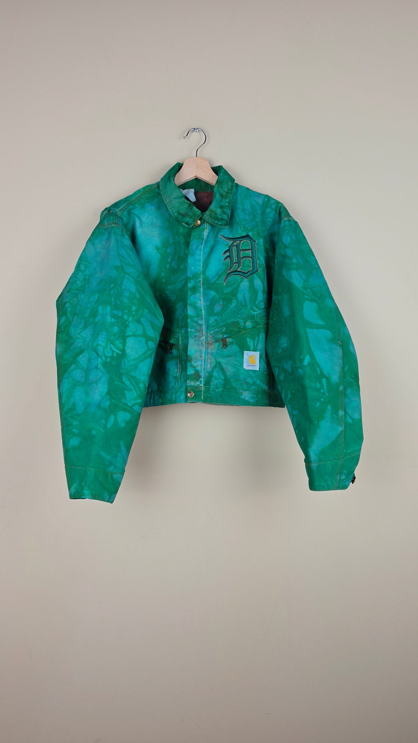 Vintage Carhartt X Detroit Cropped Jacket | Leafy Green | Size L | AU95