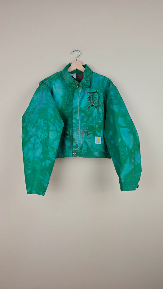 Vintage Carhartt X Detroit Cropped Jacket | Leafy Green | Size L | AU95