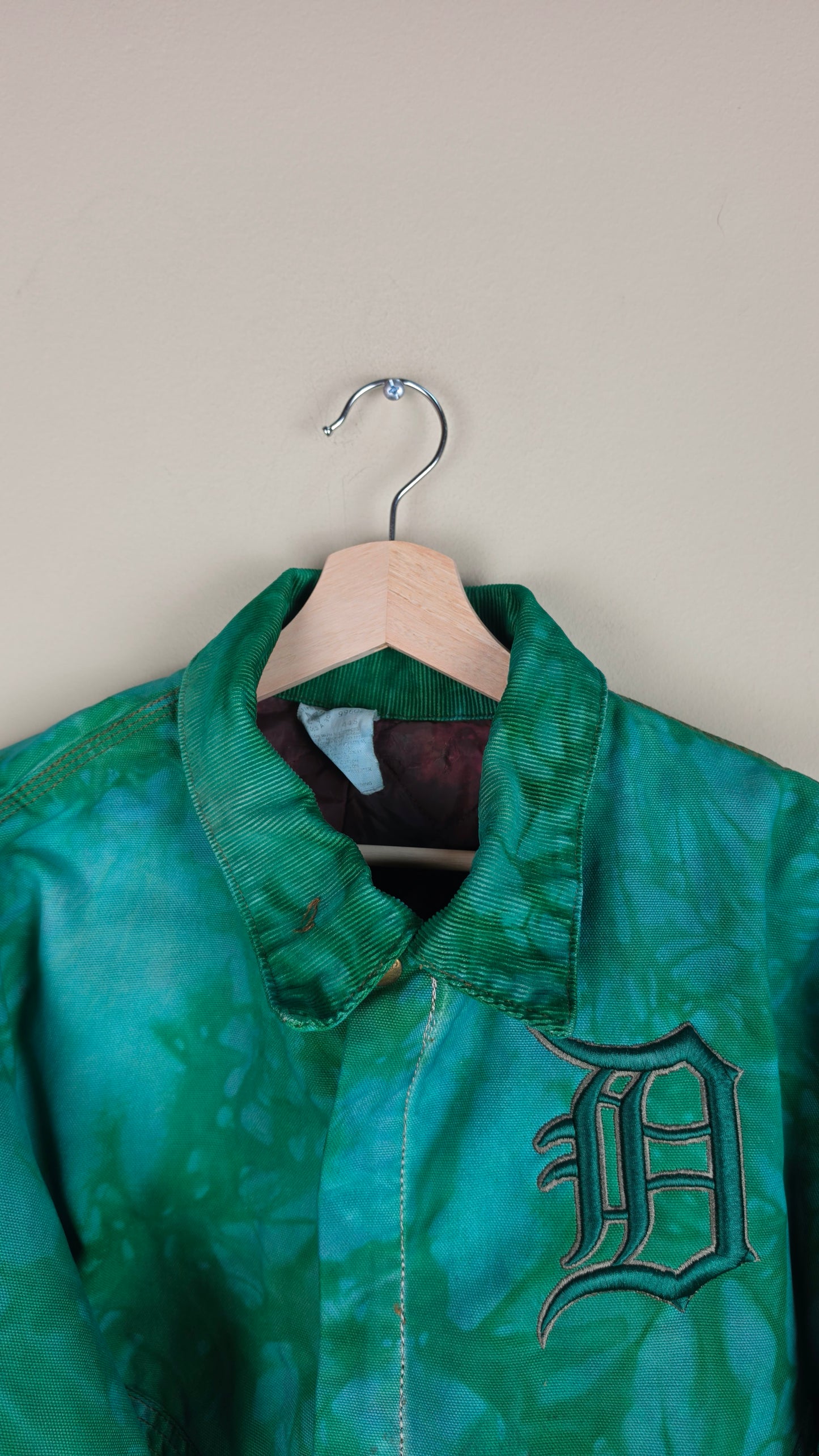 Vintage Carhartt X Detroit Cropped Jacket | Leafy Green | Size L | AU95