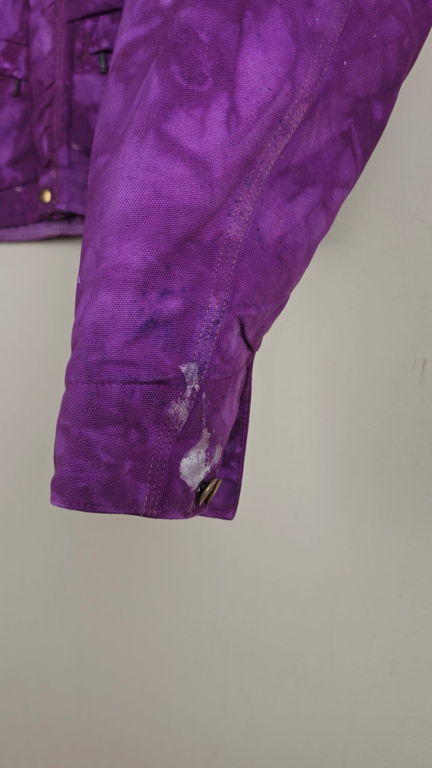 Vintage Carhartt X Detroit Cropped Jacket | Aubergine | Size L | AU96