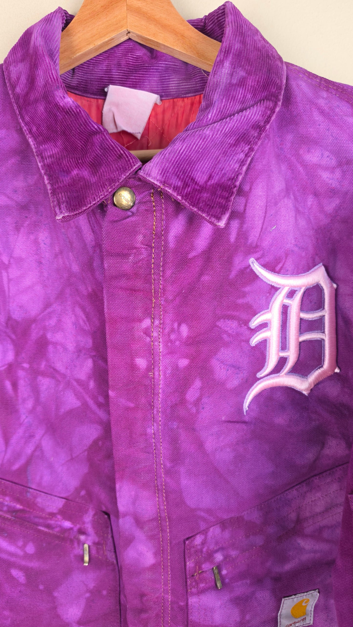 Vintage Carhartt X Detroit Cropped Jacket | Aubergine | Size L | AU96