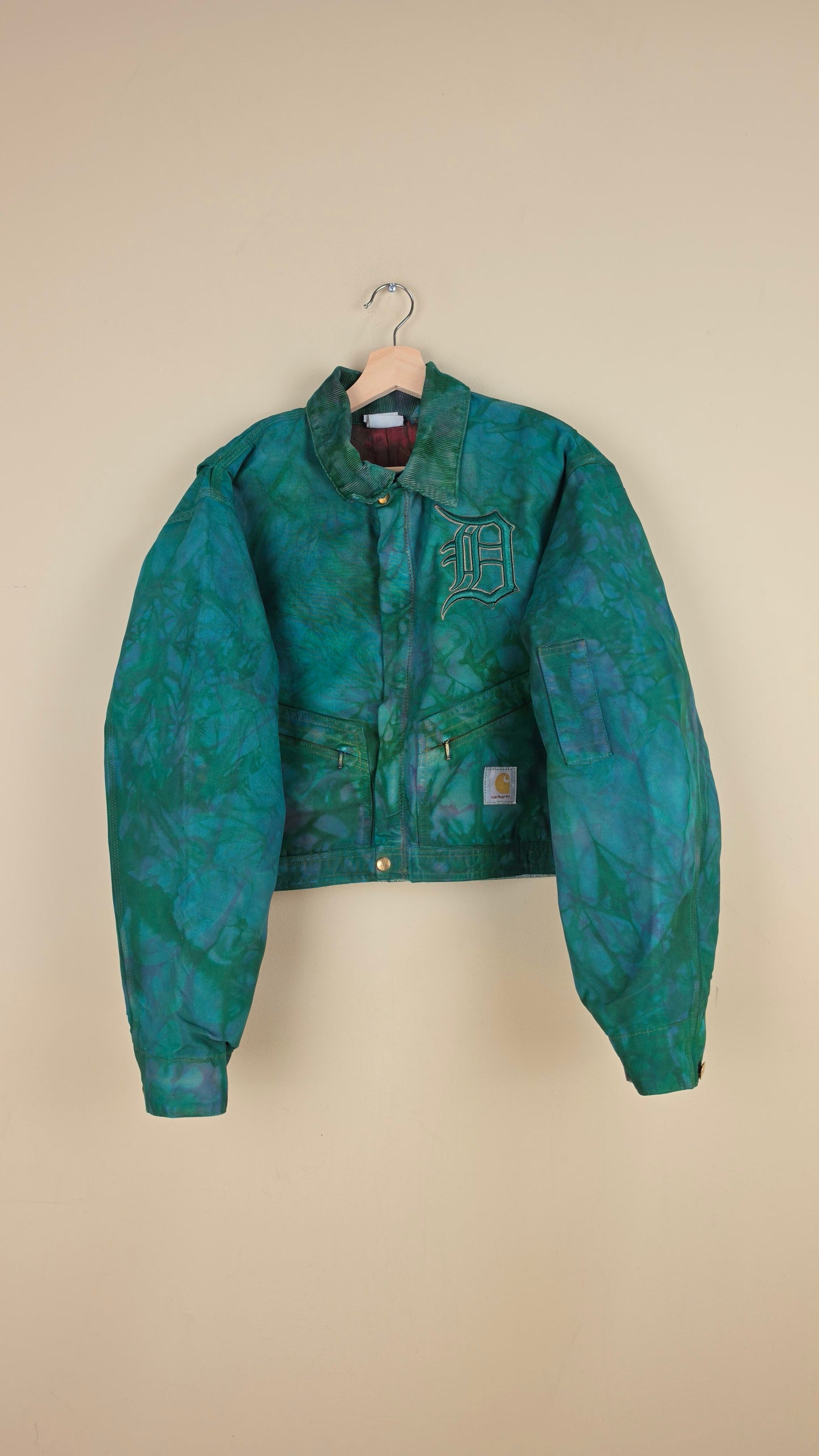 Vintage Carhartt X Detroit Cropped Jacket | Leafy Green | Size M | AU97