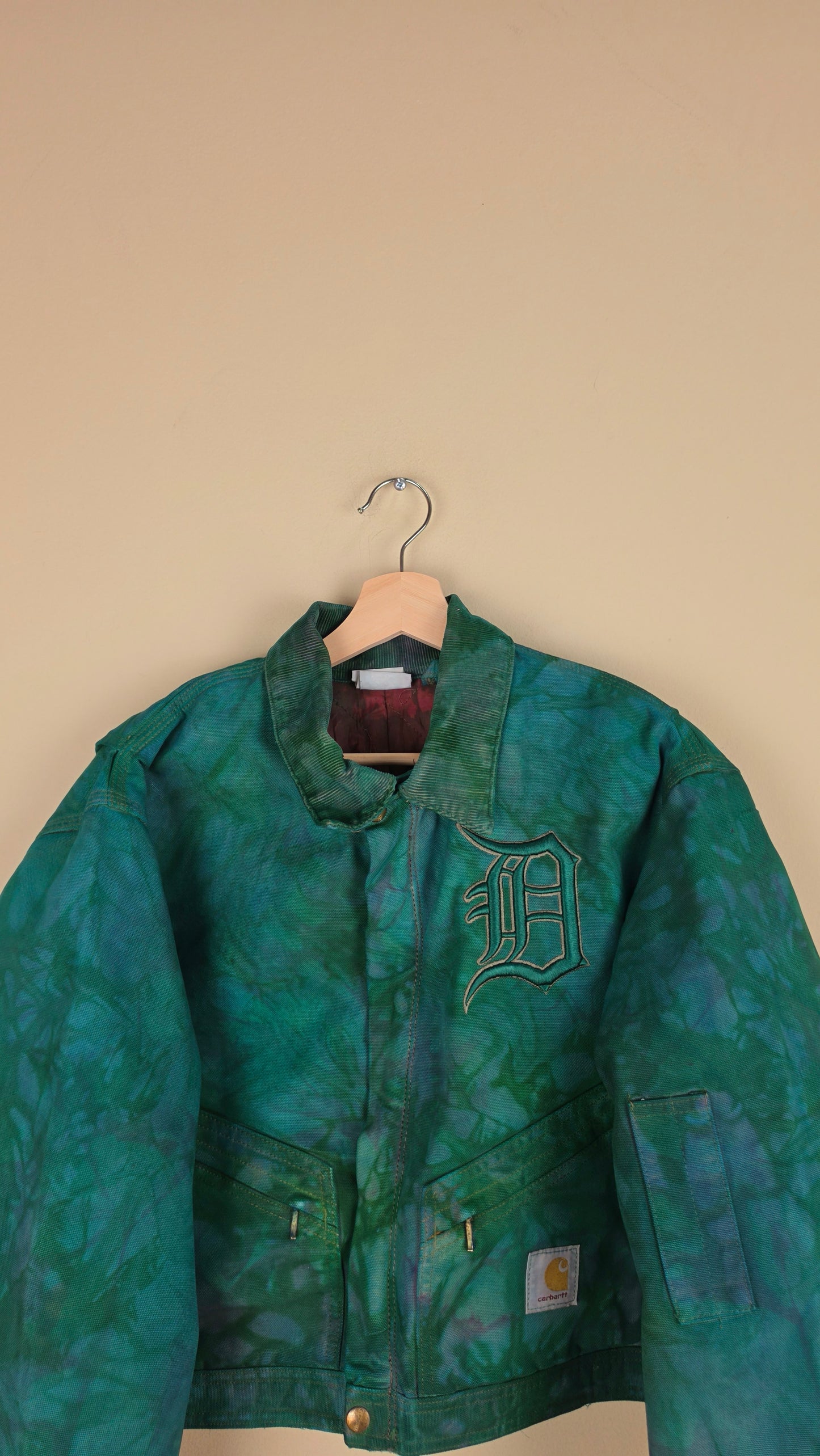 Vintage Carhartt X Detroit Cropped Jacket | Leafy Green | Size M | AU97