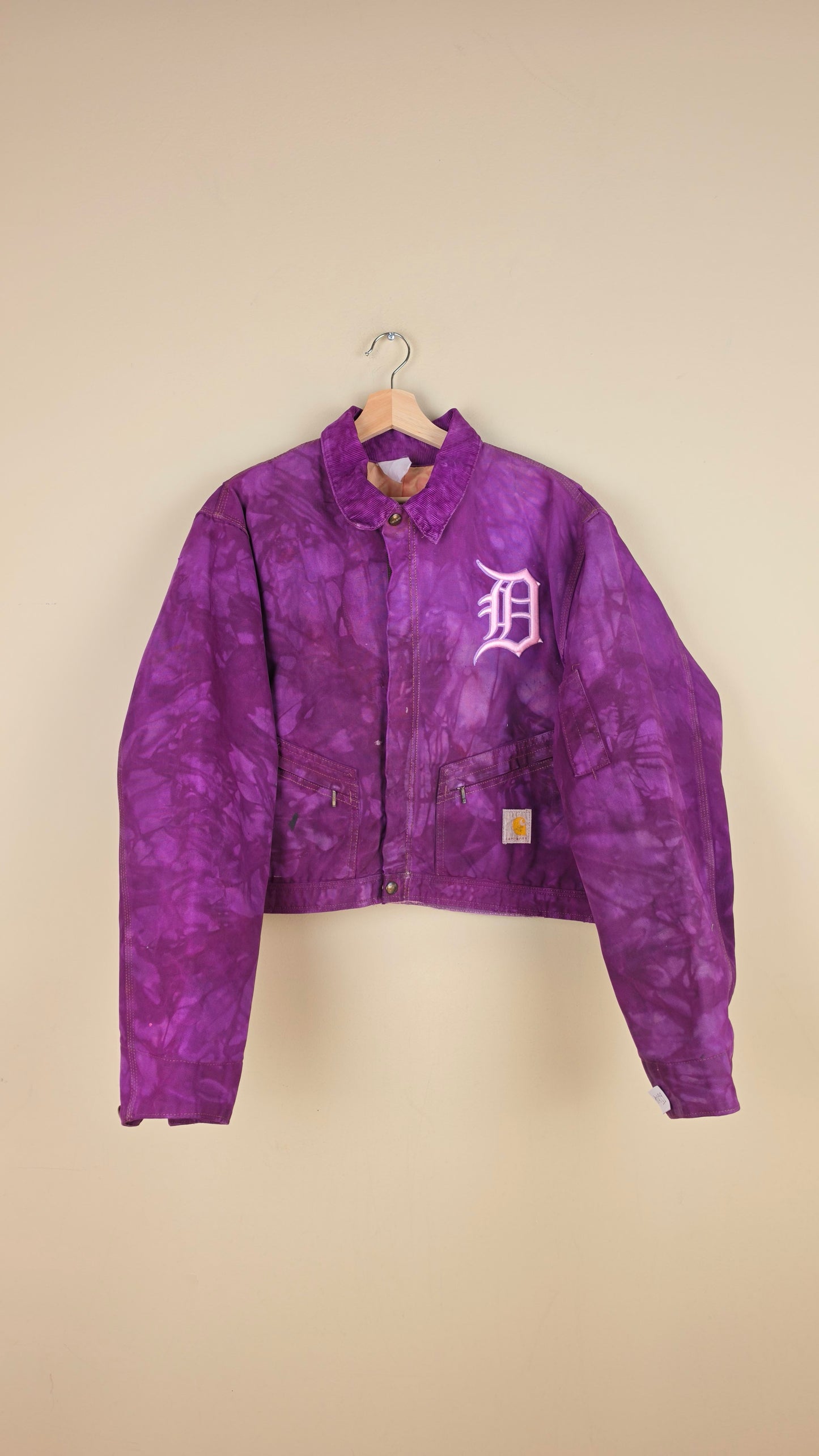 Vintage Carhartt X Detroit Cropped Jacket | Aubergine | Size XL | AU99
