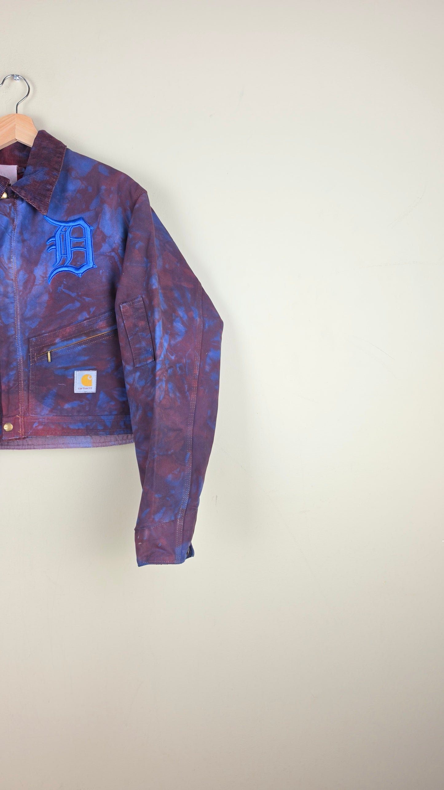 Vintage Carhartt X Detroit Cropped Jacket | Cosmic Blue | Size M | AU100