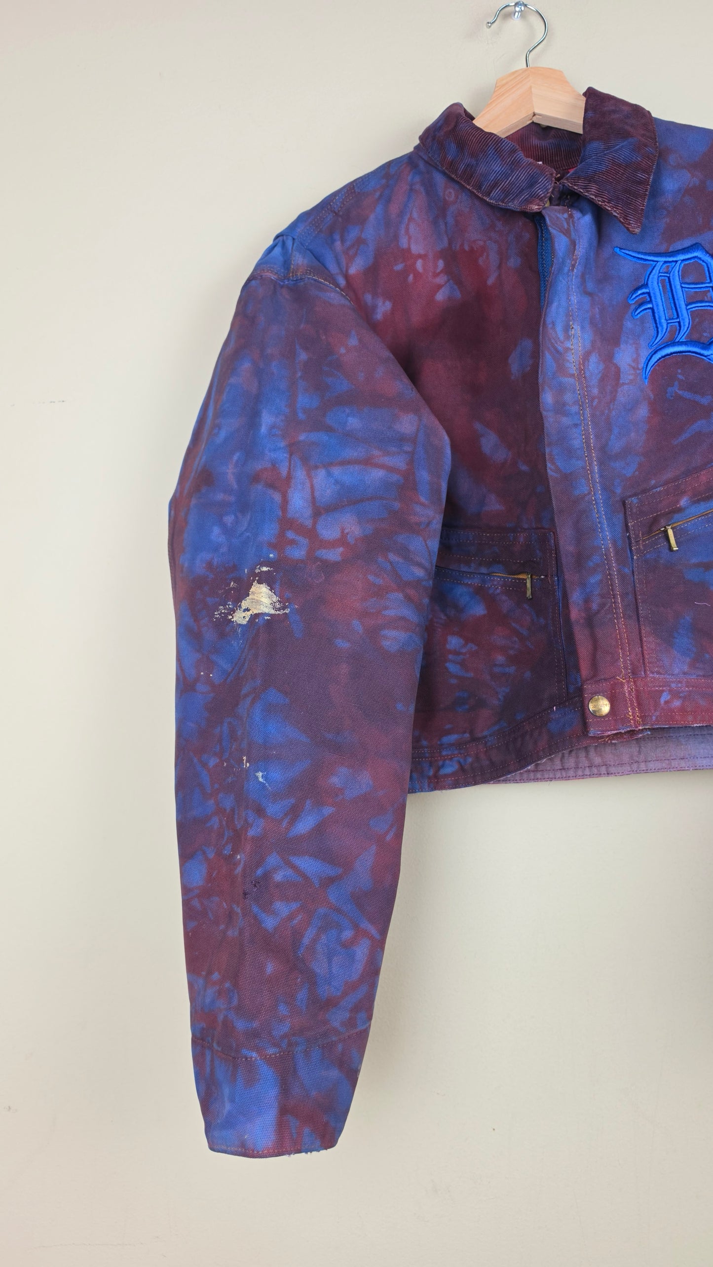Vintage Carhartt X Detroit Cropped Jacket | Cosmic Blue | Size M | AU100