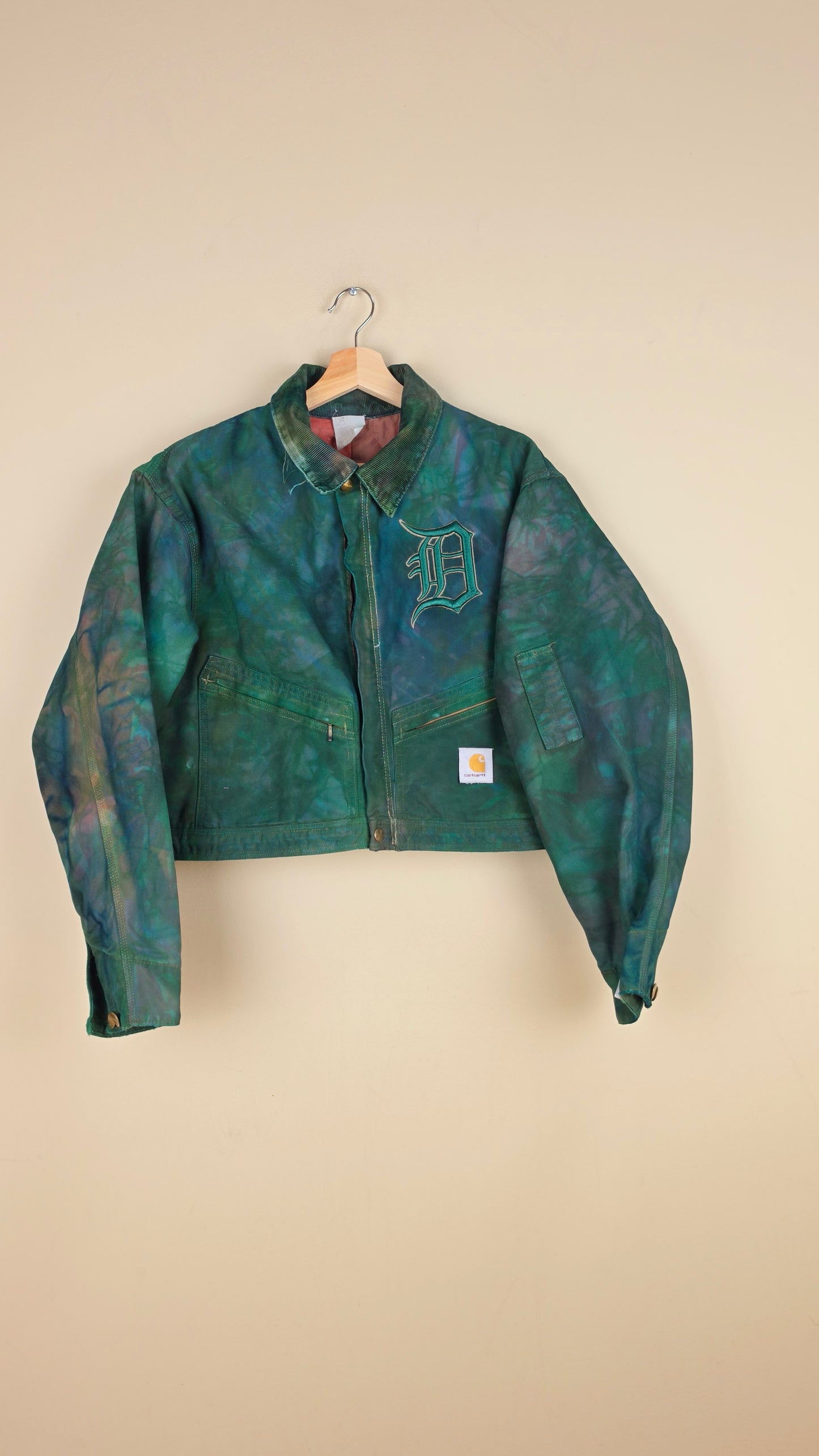 Vintage Carhartt X Detroit Cropped Jacket | Leafy Green | Size L | AU102