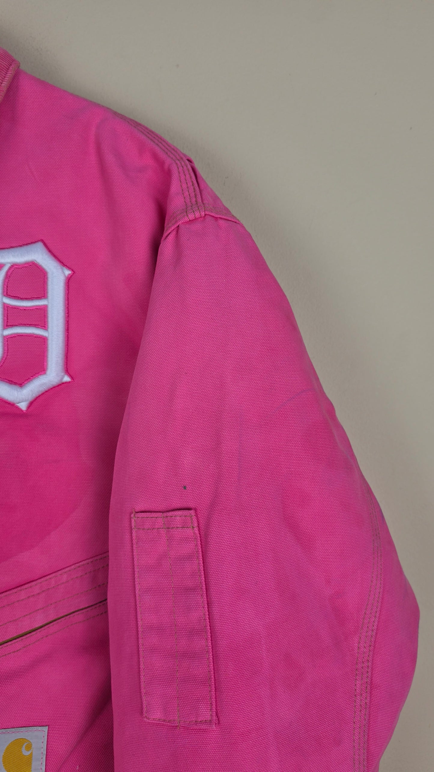 Vintage Carhartt X Detroit Cropped Jacket | Pink | Size XL | AU104